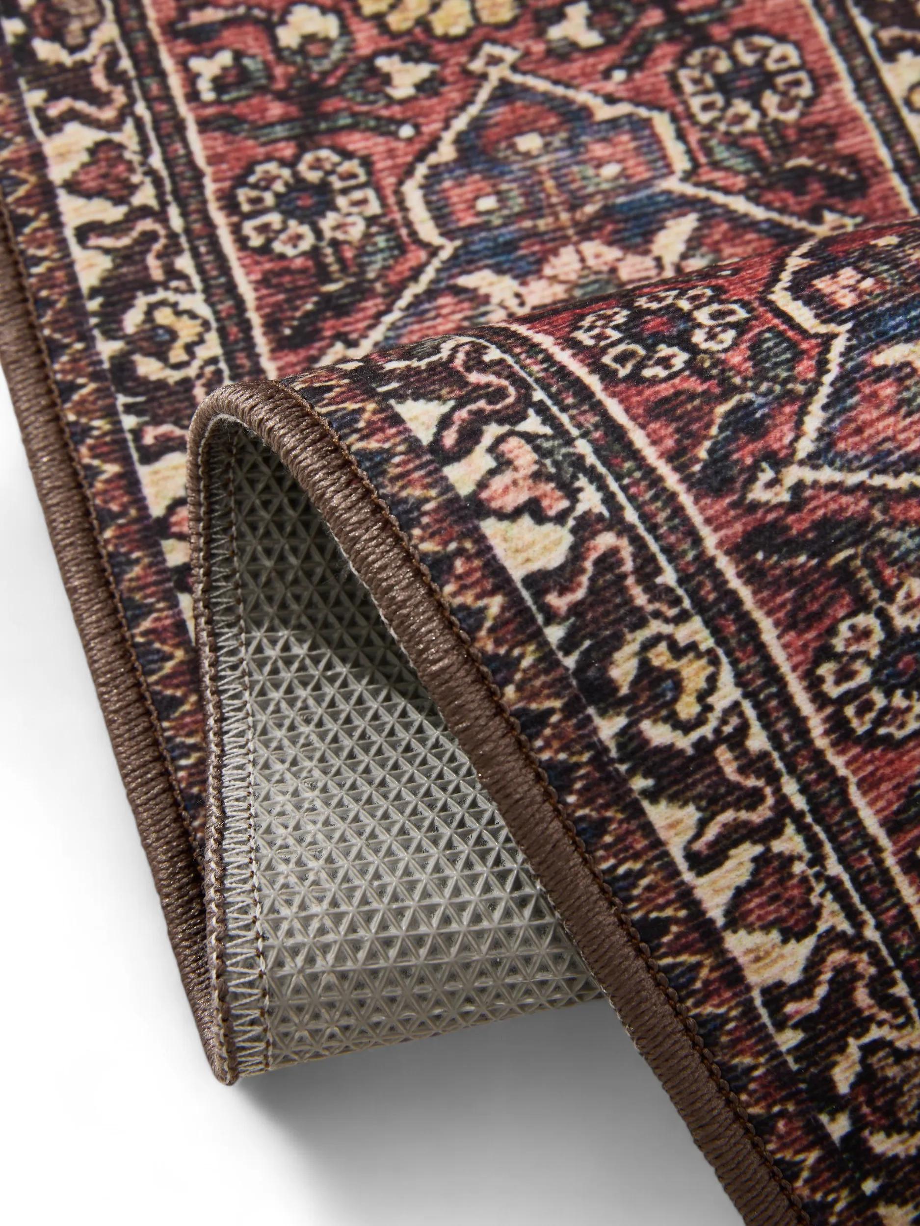 Washable Rug George Multicolour/Red