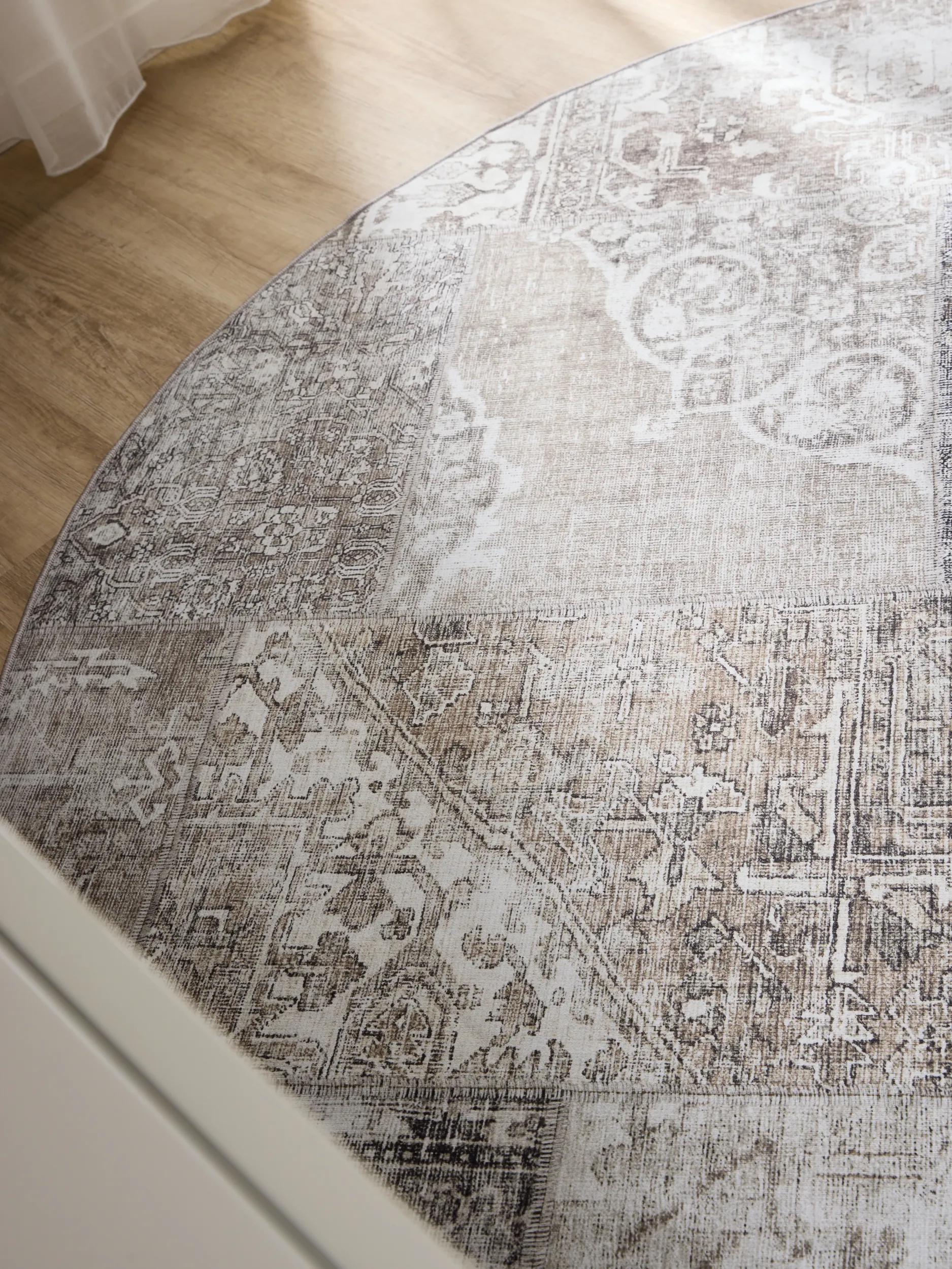 Washable Rug George Grey