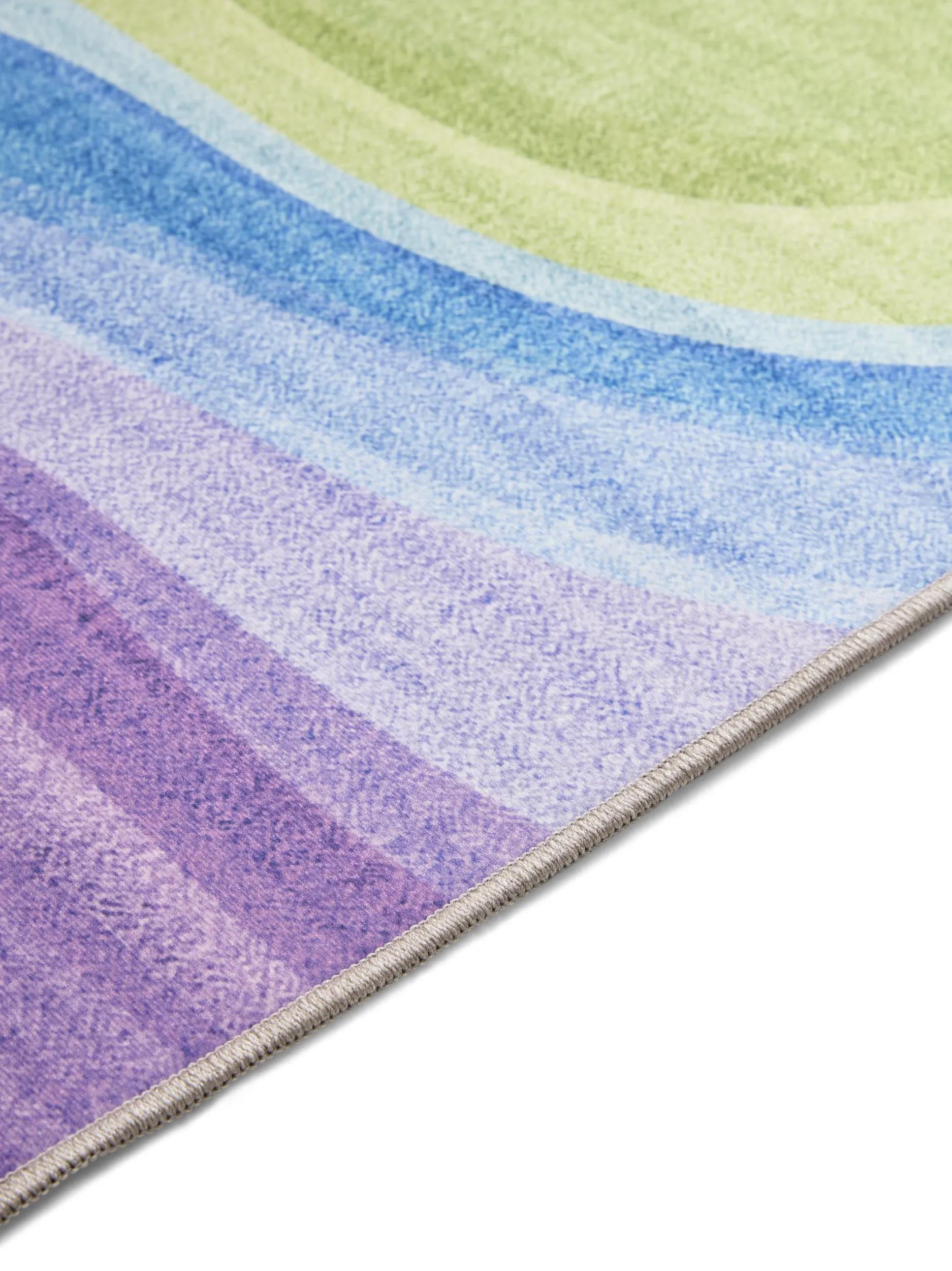 Washable Rug George Multicolour/Purple