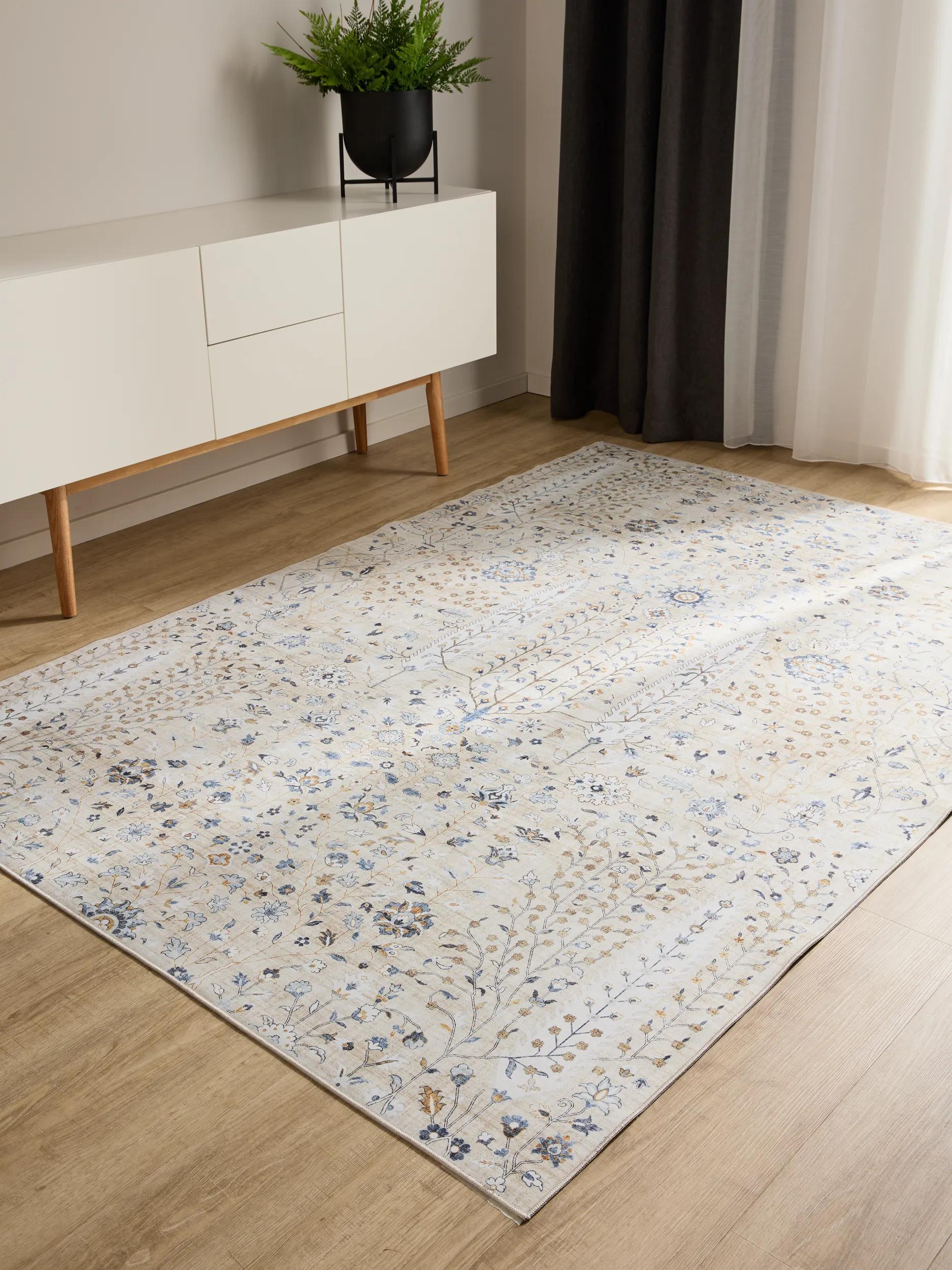 Washable Rug George Beige