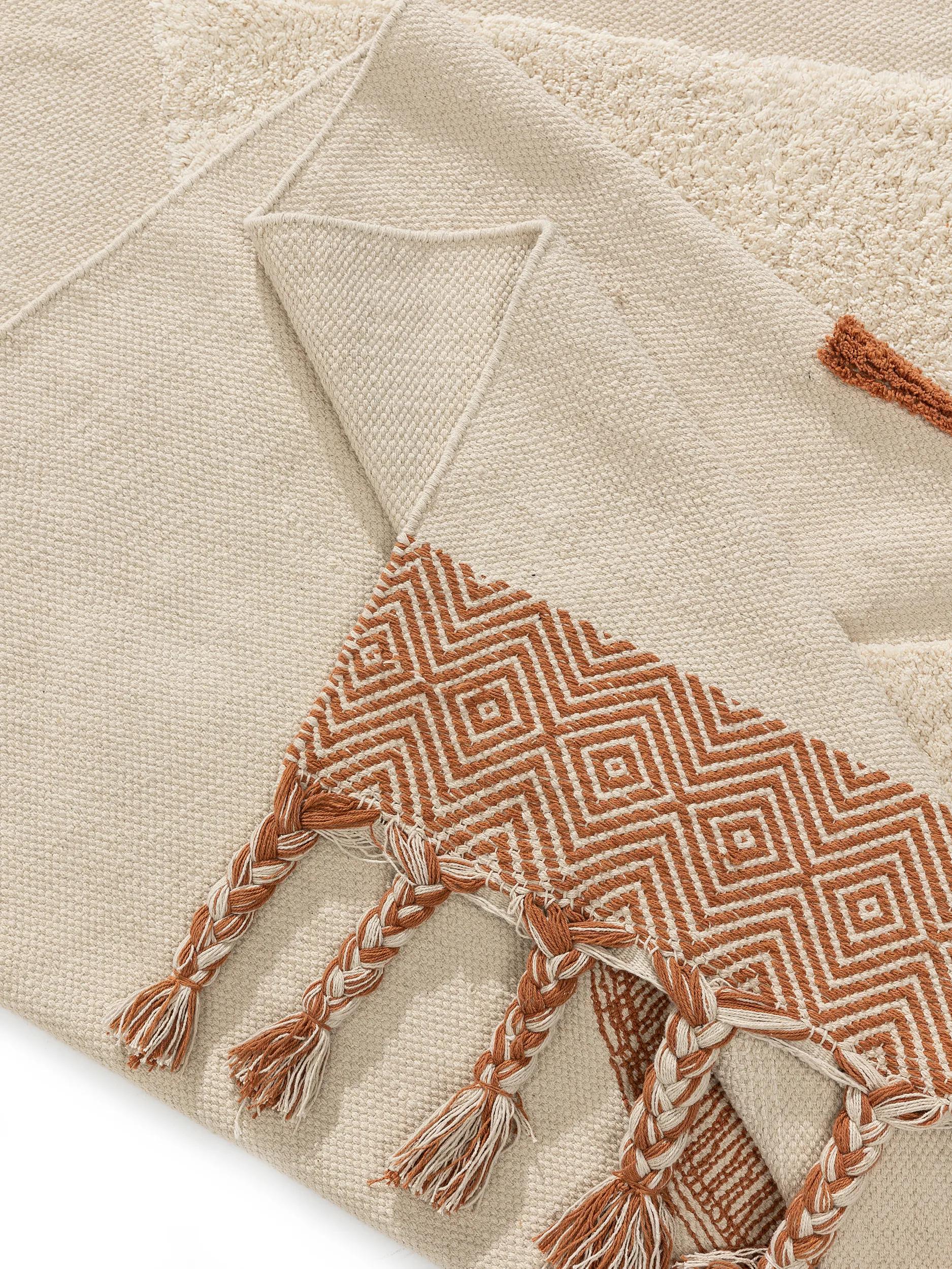 Cotton Rug Gibson Orange