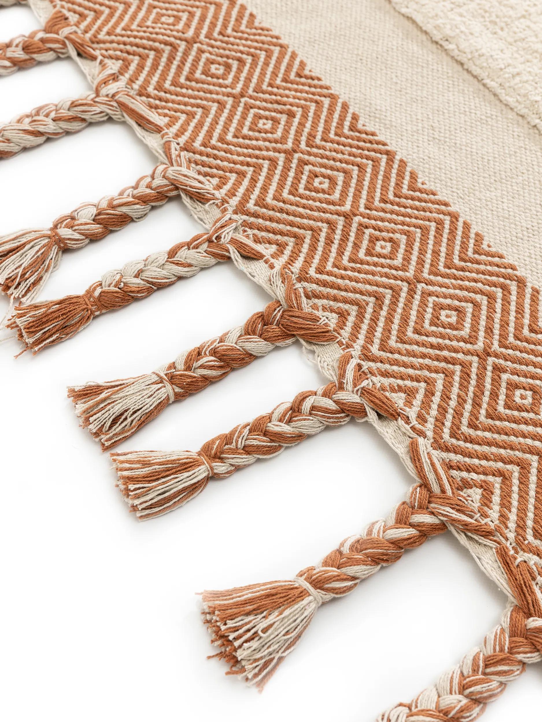 Cotton Rug Gibson Orange