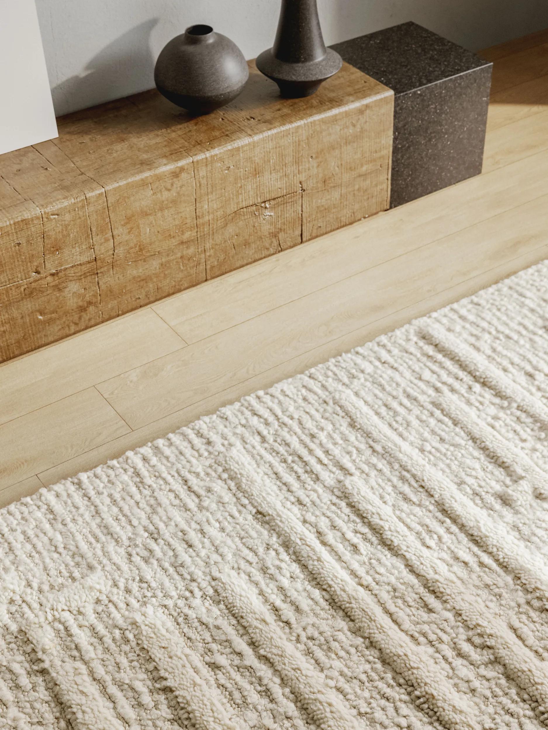Wool rug Giorgio Cream