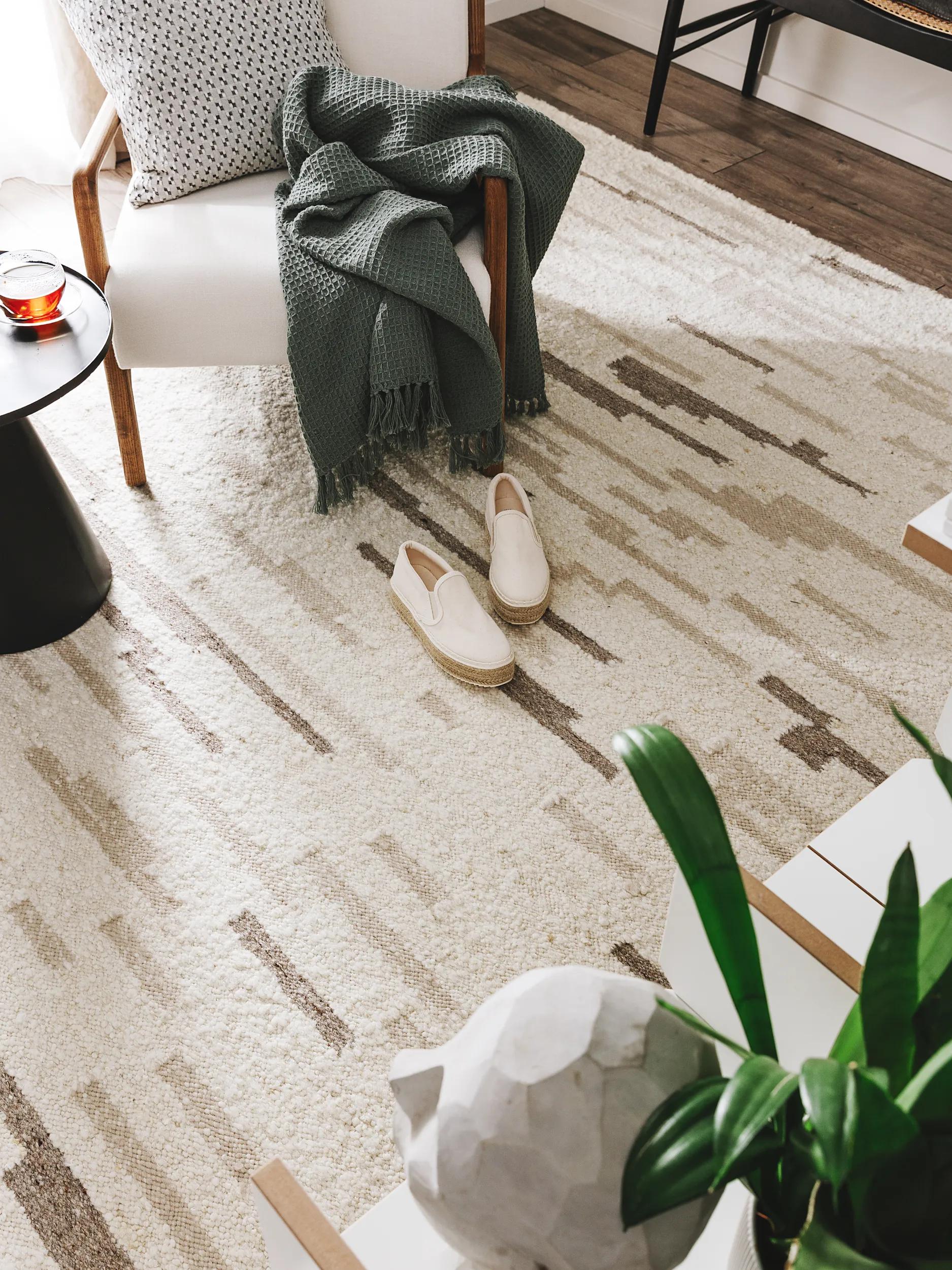 Wool Rug Glen Cream/Beige