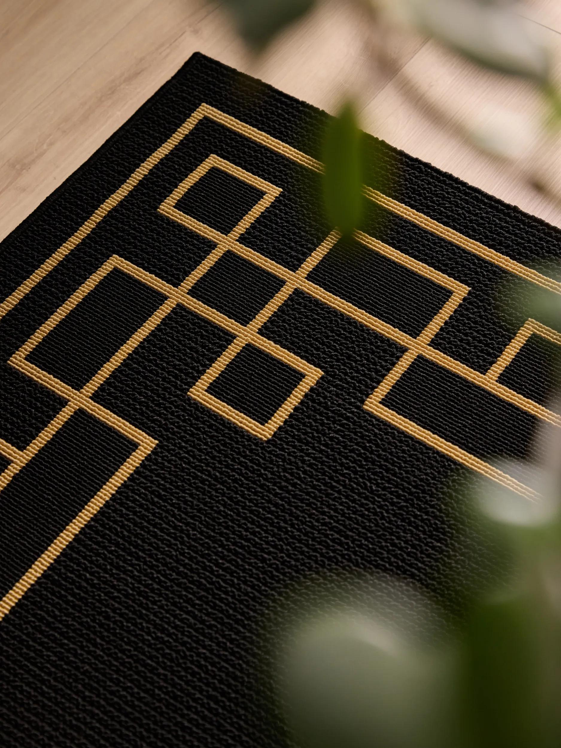 In- & Outdoor Rug Gloria Black