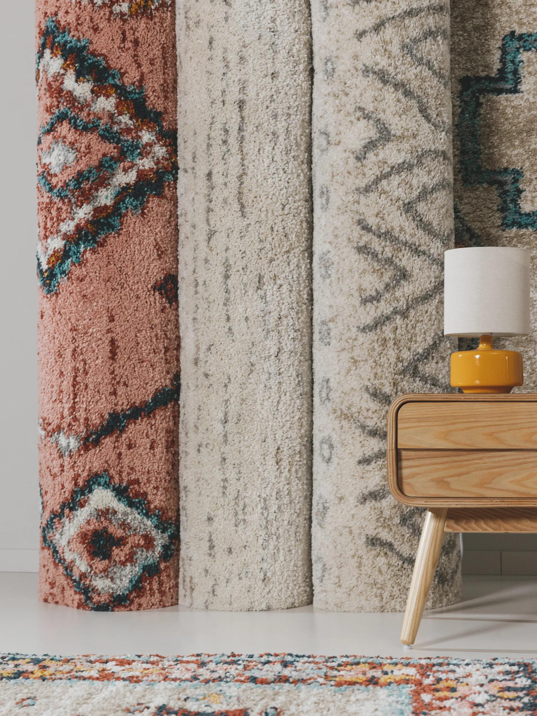 Shaggy rug Gobi Cream/Beige