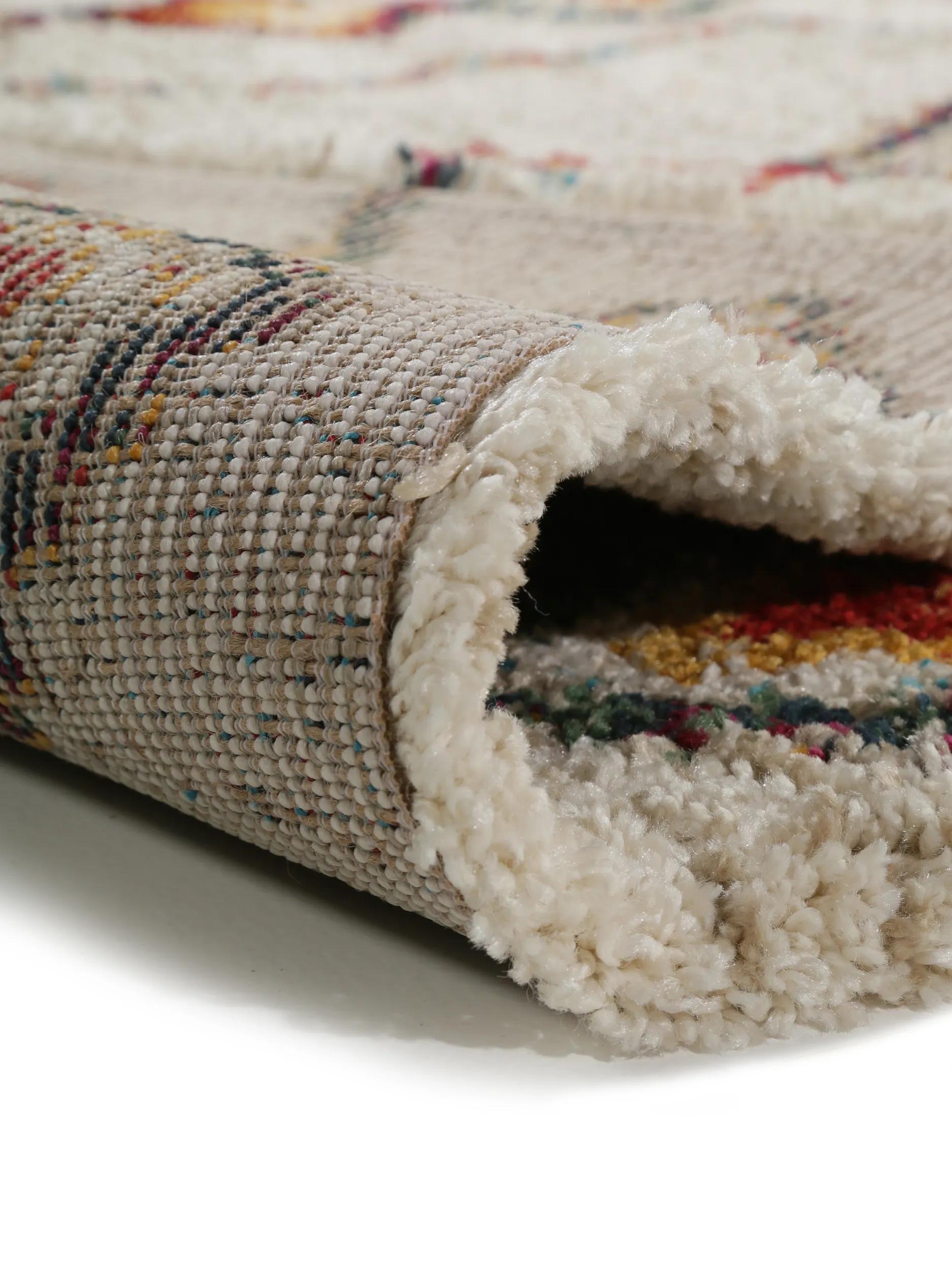 Shaggy rug Gobi Beige