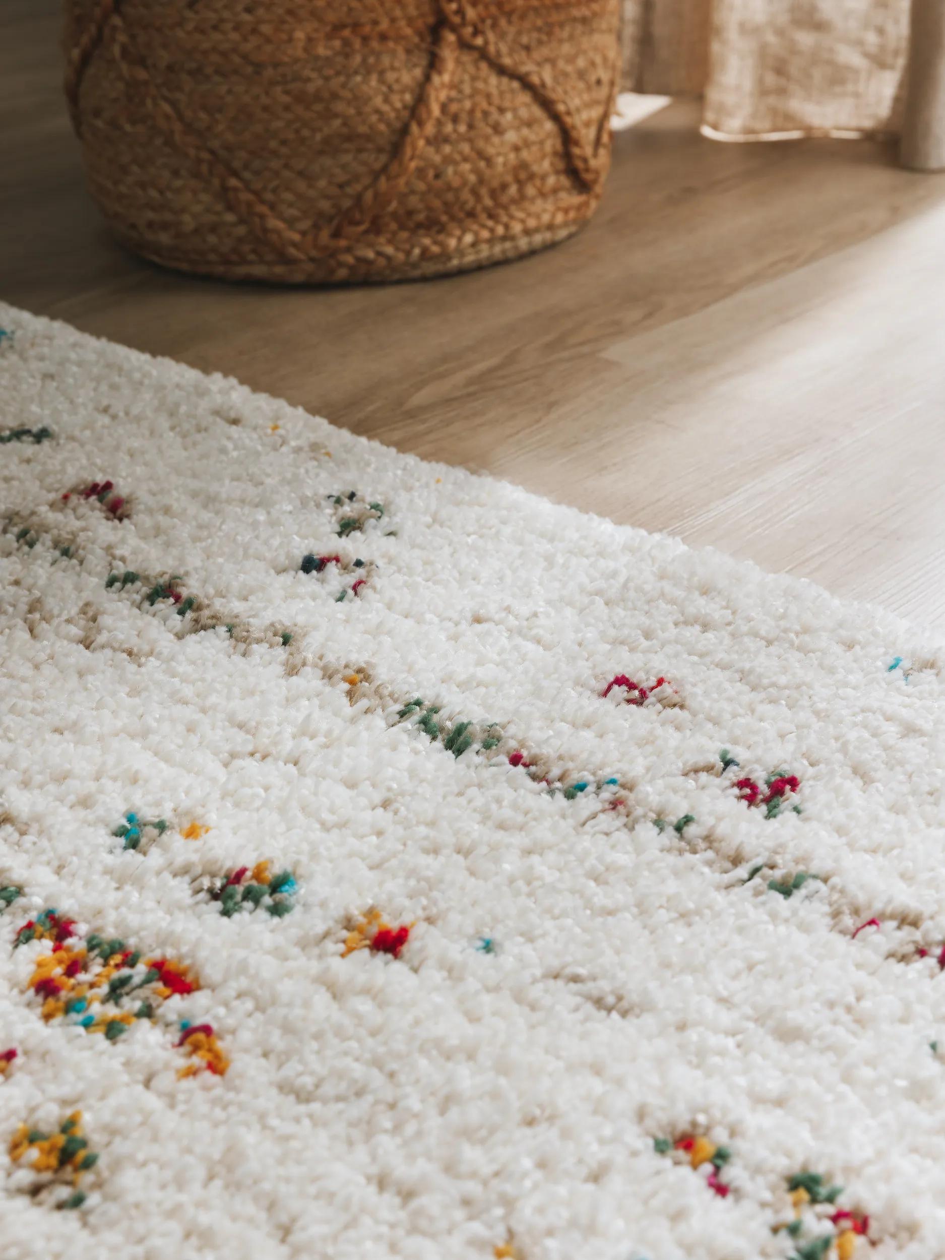 Shaggy rug Gobi Beige