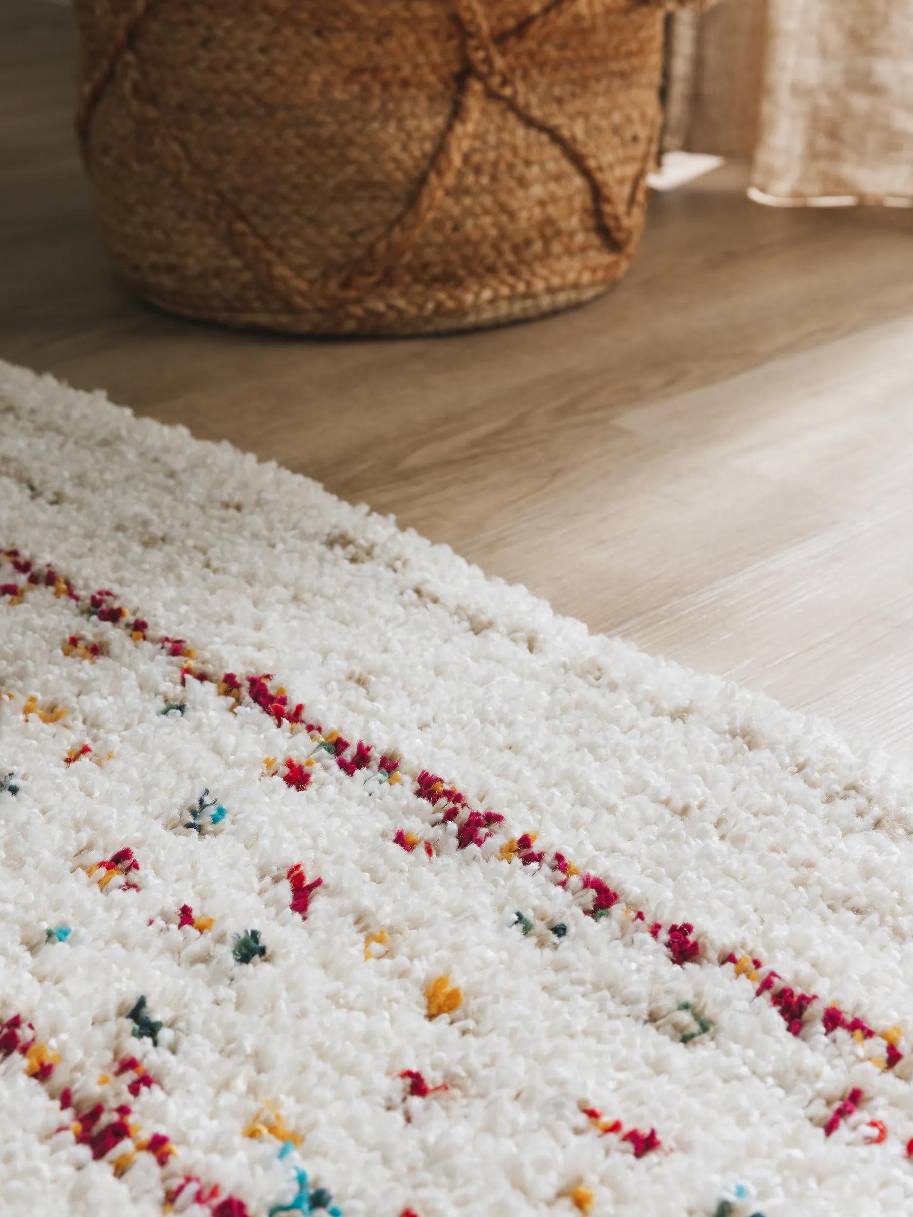 Shaggy rug Gobi Beige