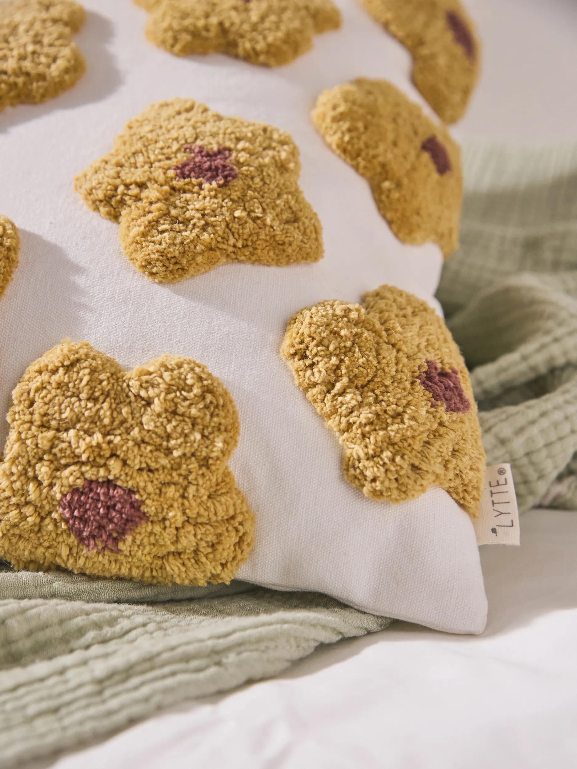 Housse de coussin Gobi jaune