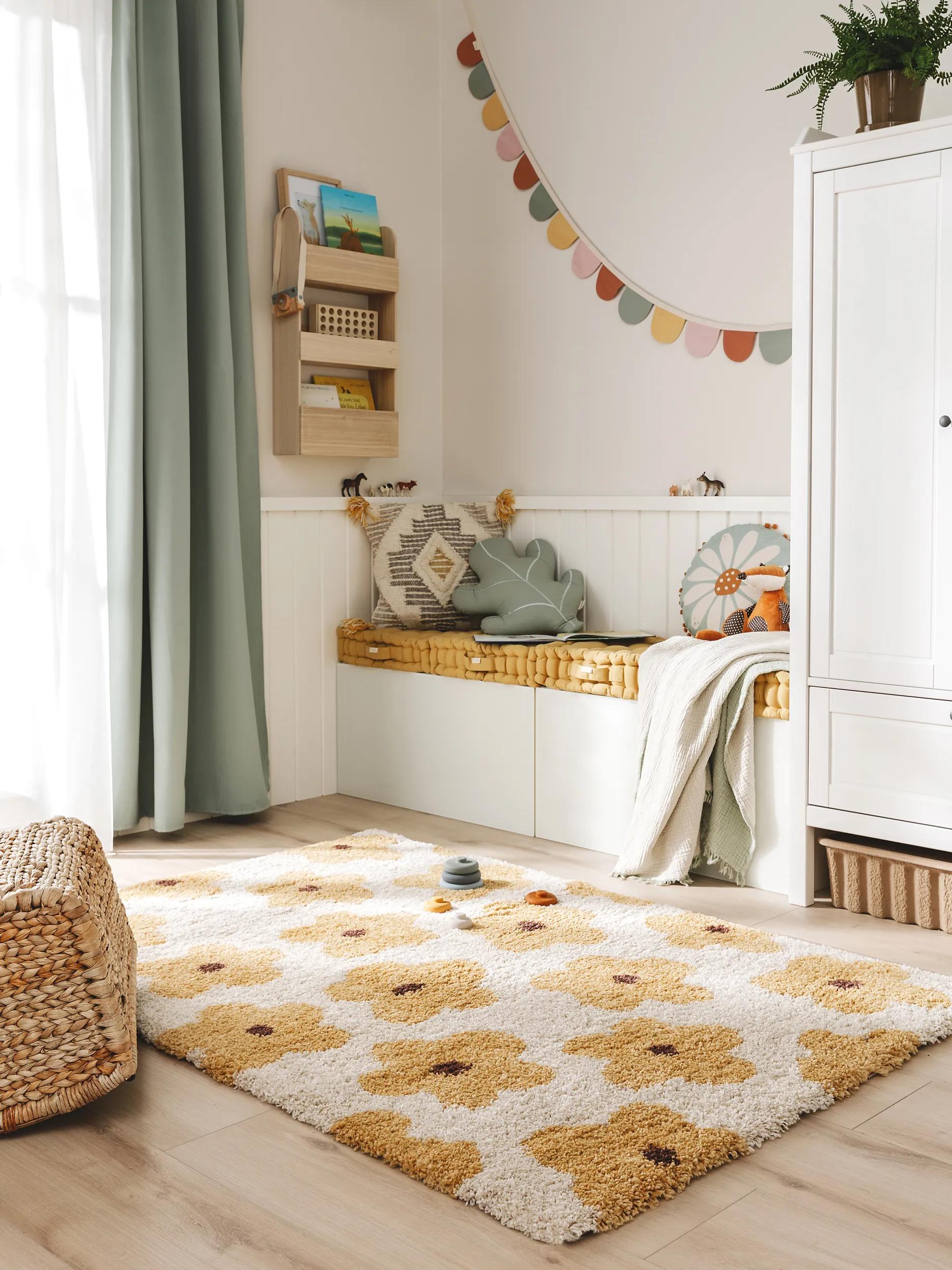 Kids rug Gobi Yellow
