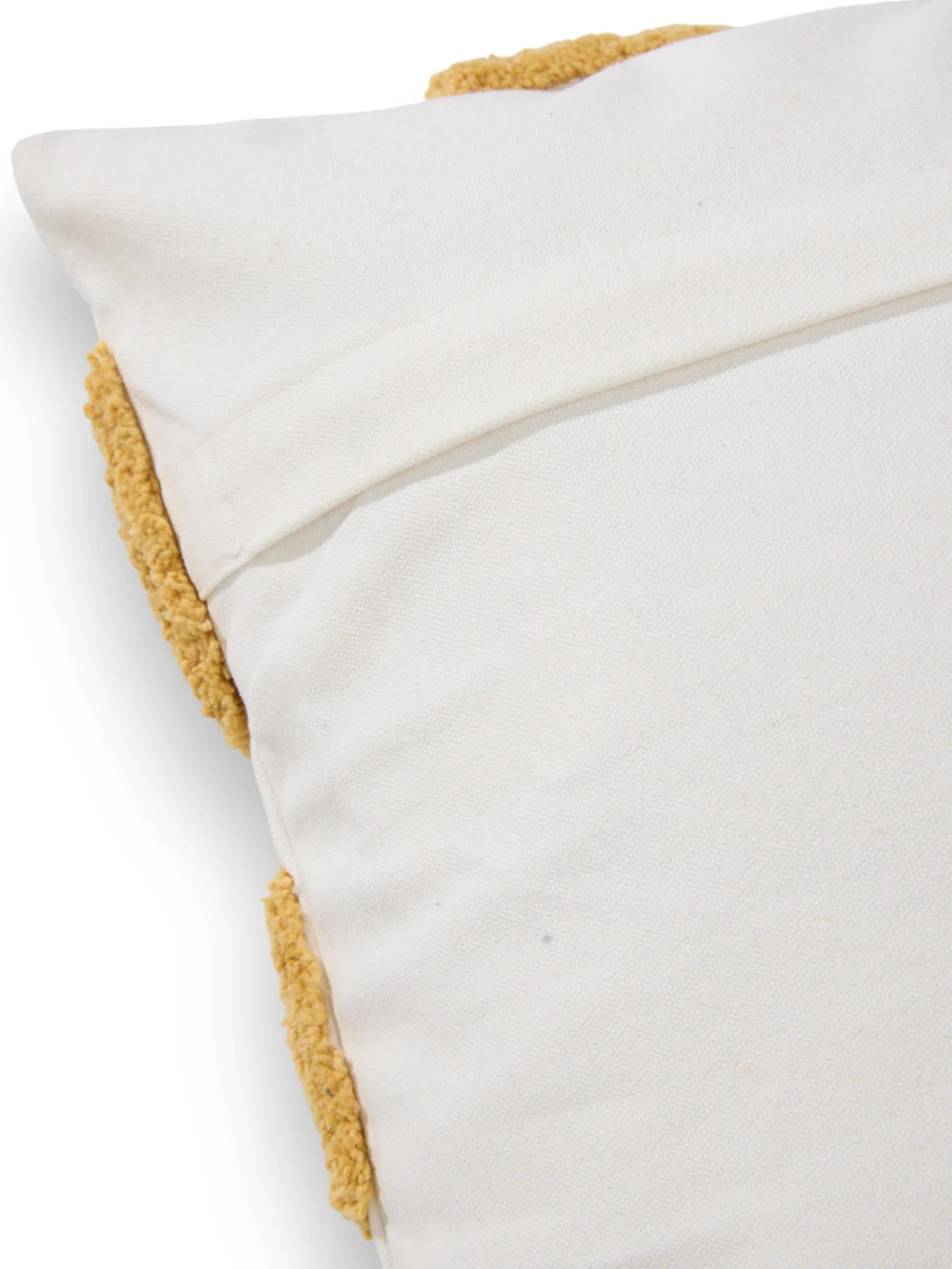 Housse de coussin Gobi jaune