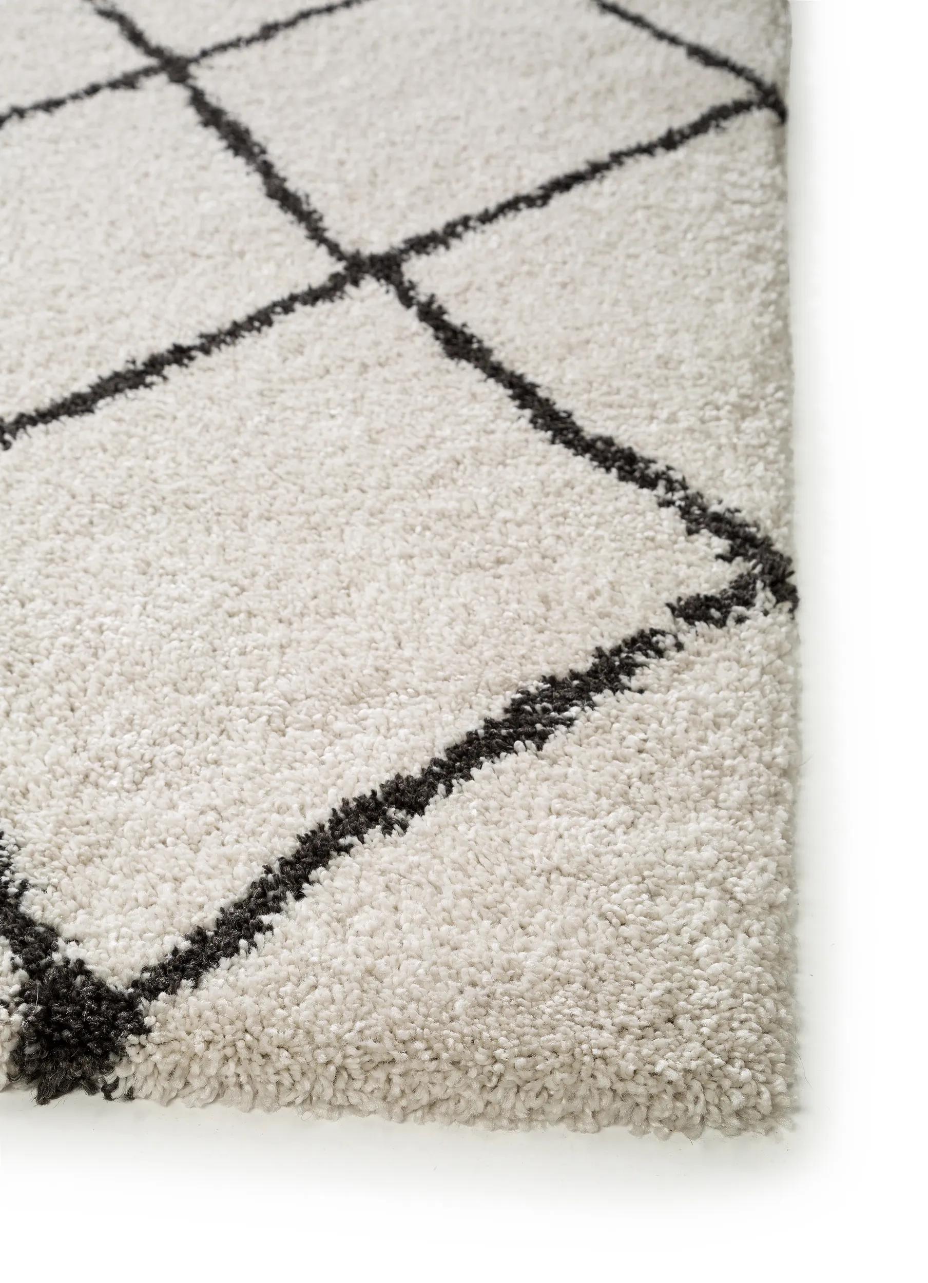 Shaggy rug Gobi Cream