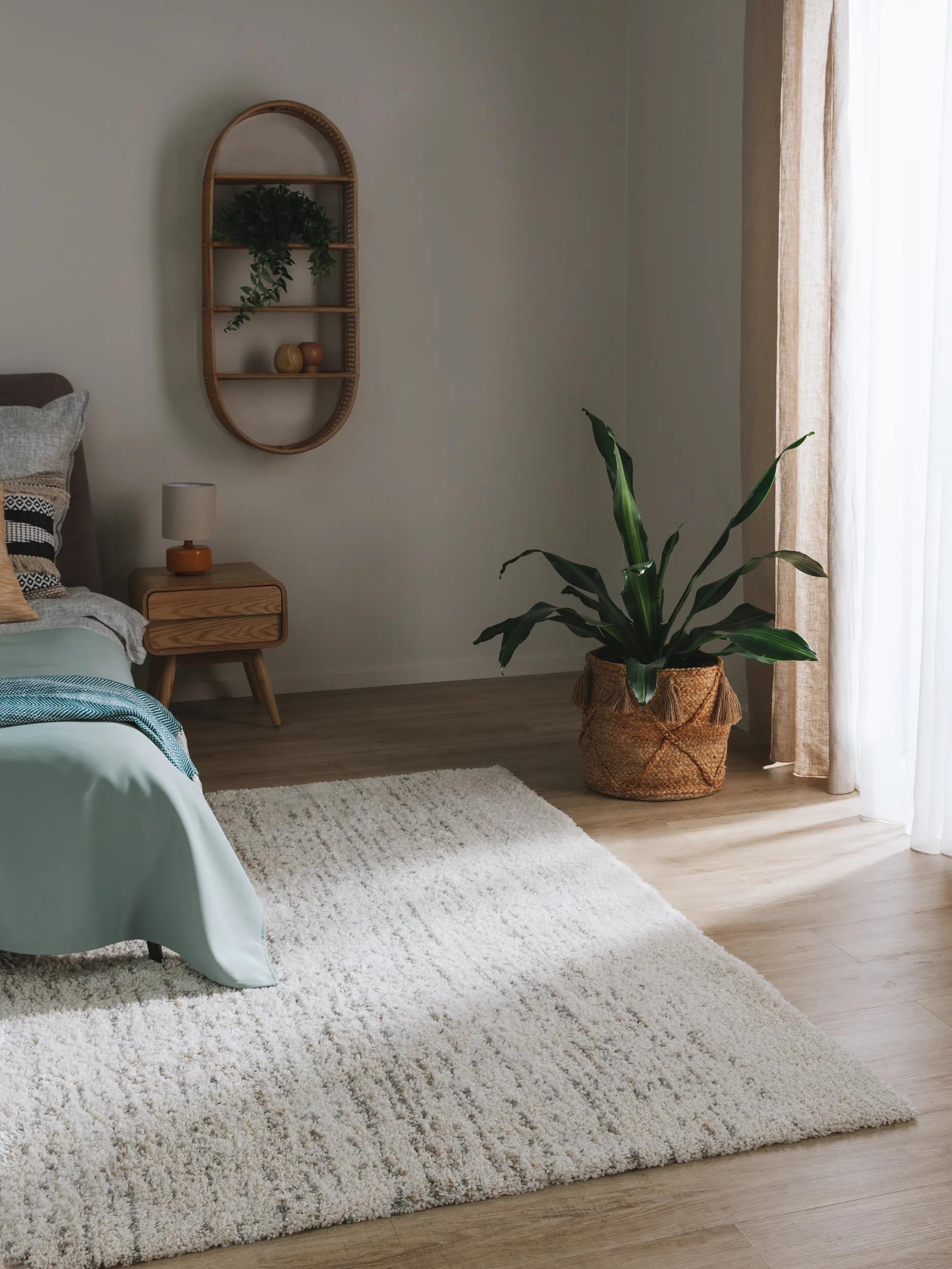 Shaggy rug Gobi Cream/Beige