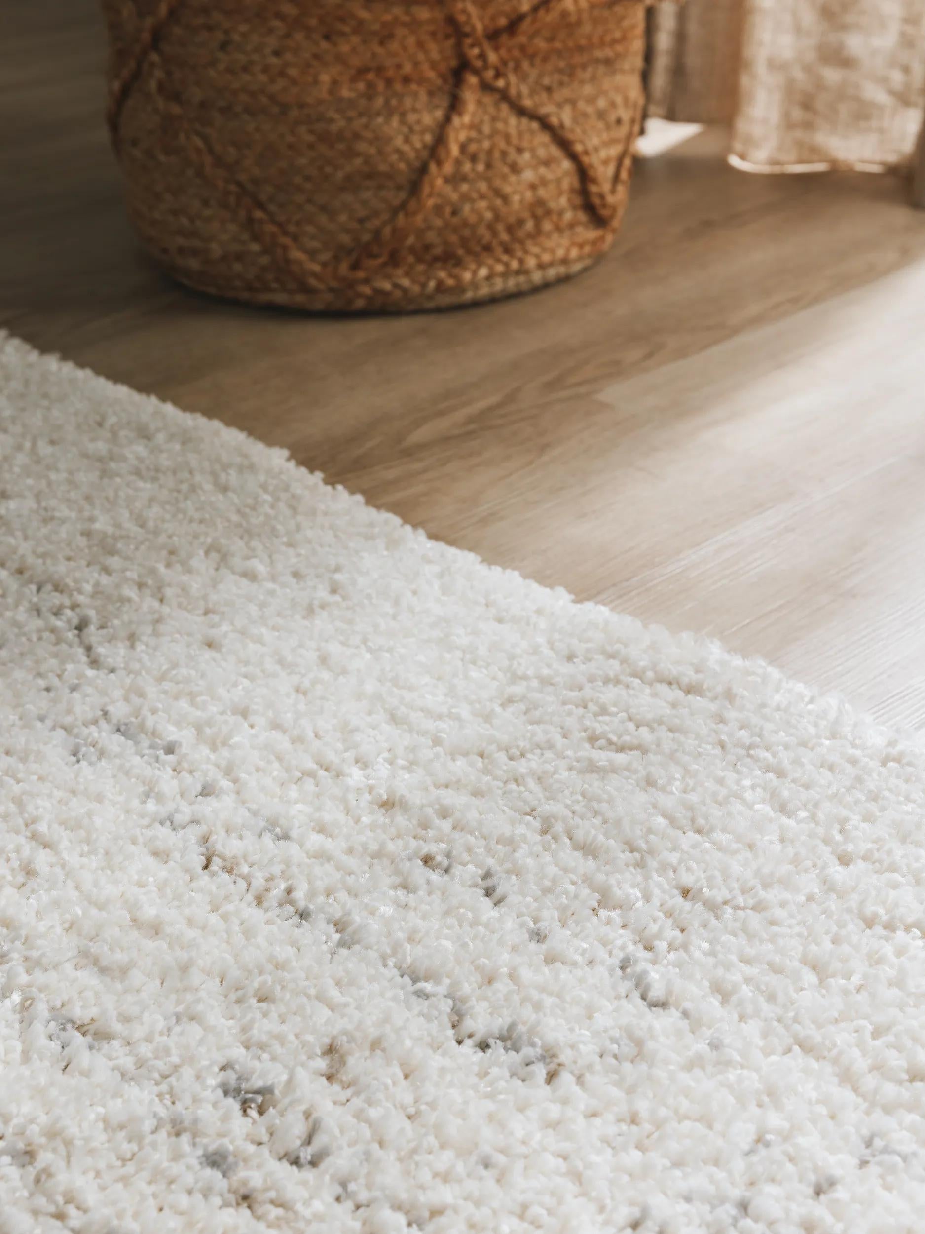 Shaggy rug Gobi Cream/Beige