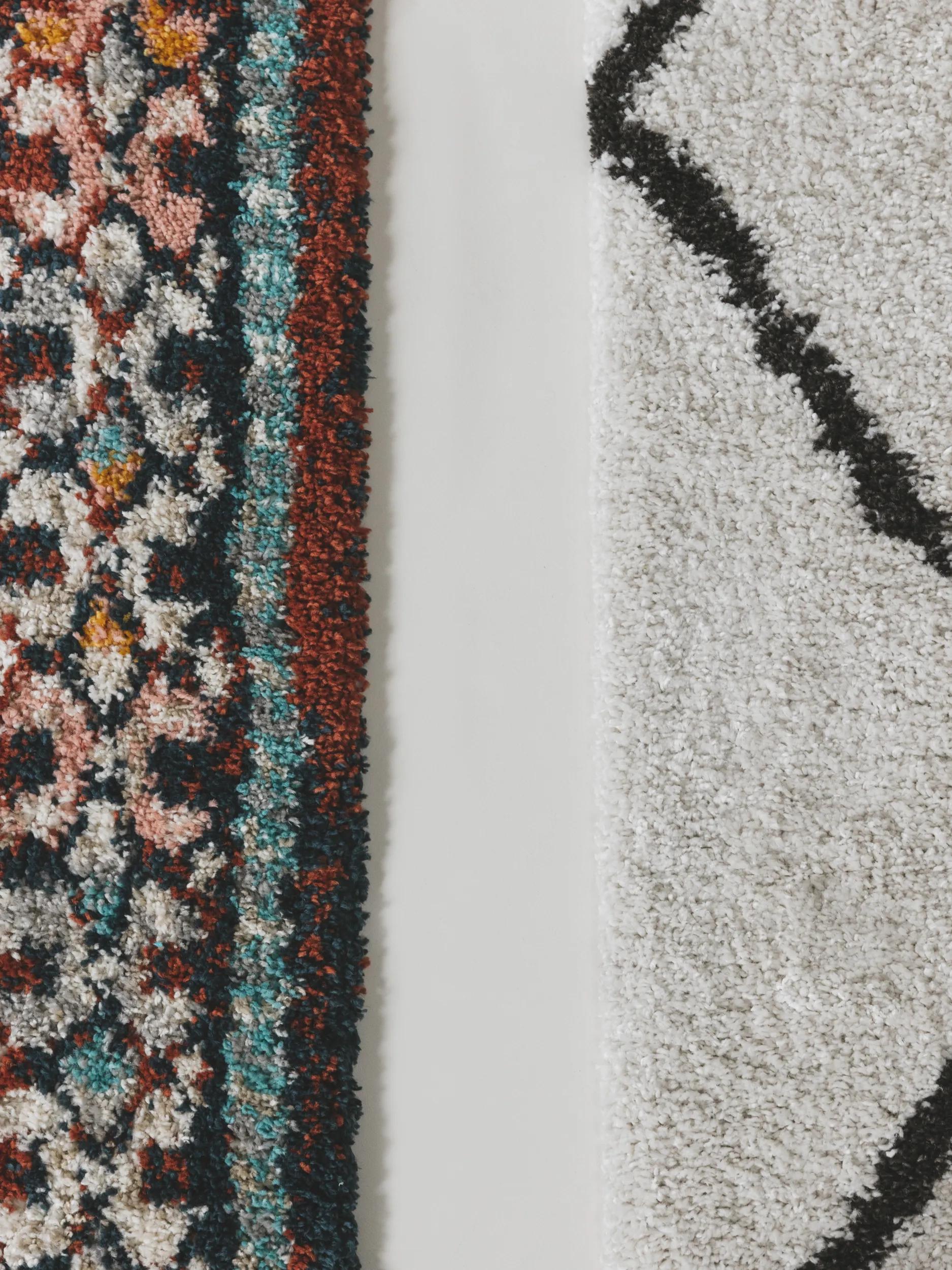 Shaggy rug Gobi Cream