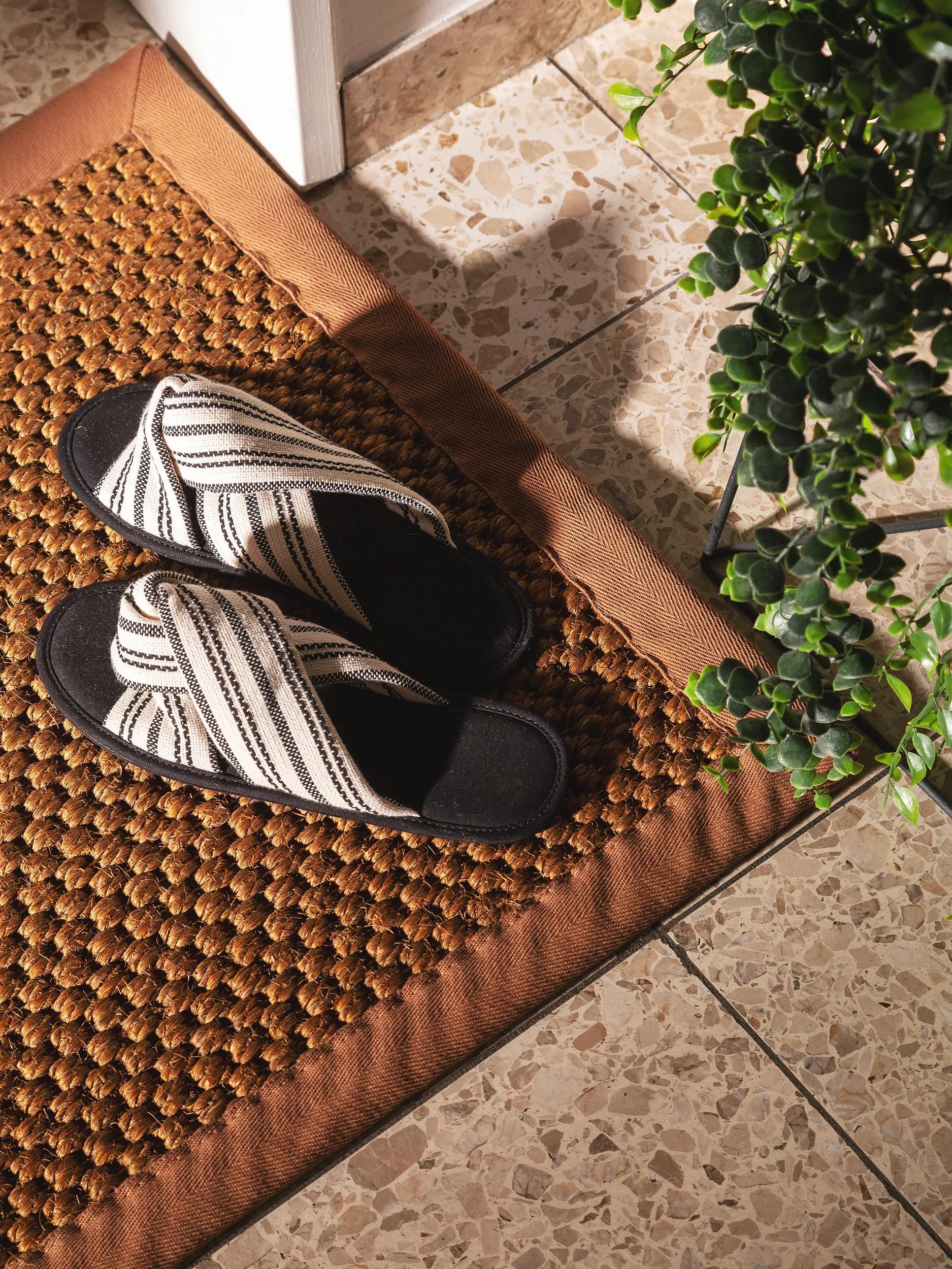 Door mat Greta Light Brown