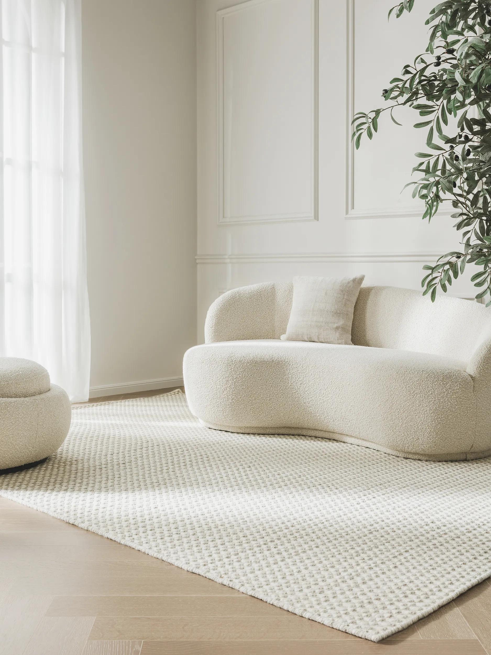 Wool Rug Hector Beige