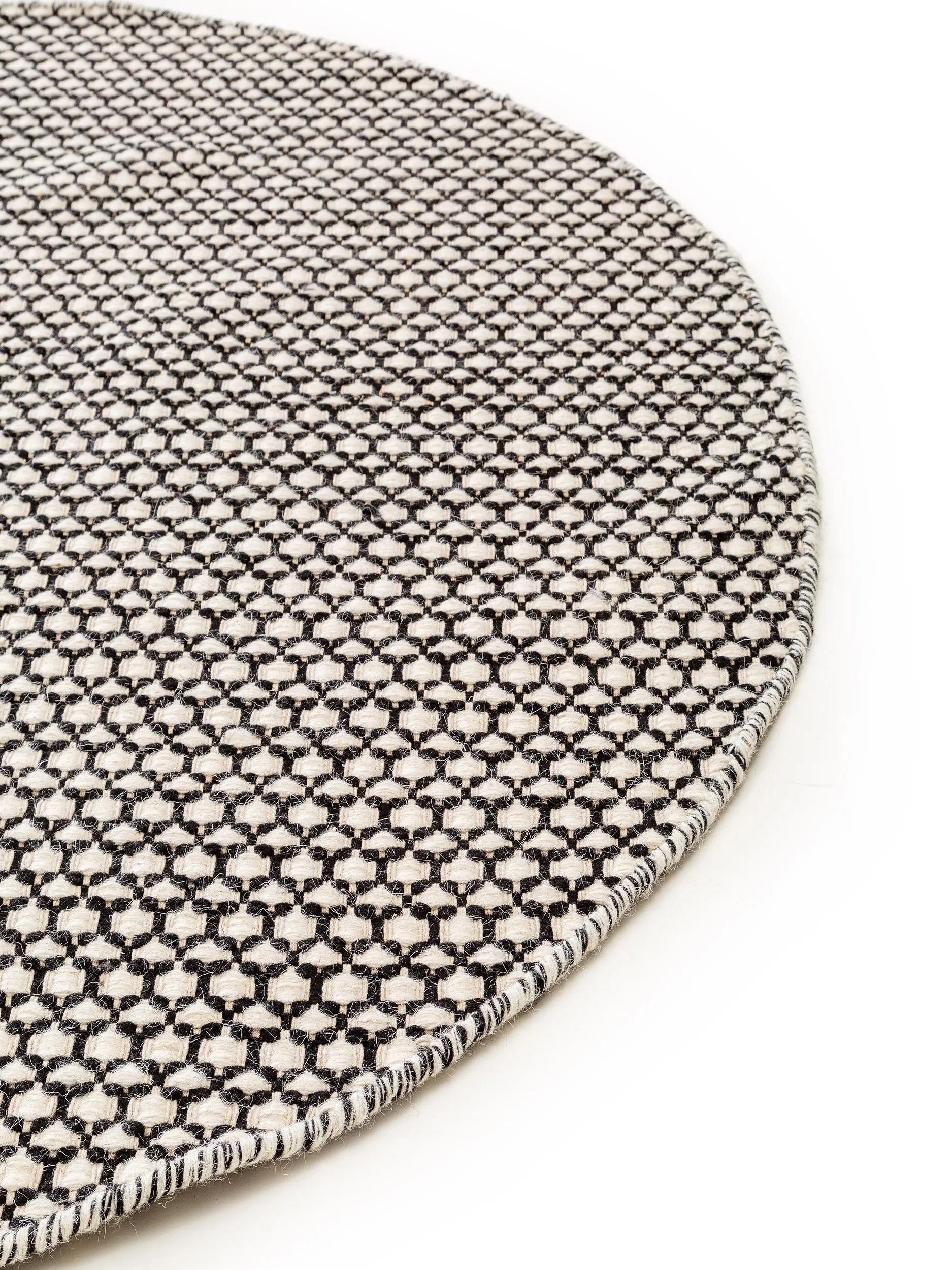 Wool Rug Hector Beige/Black