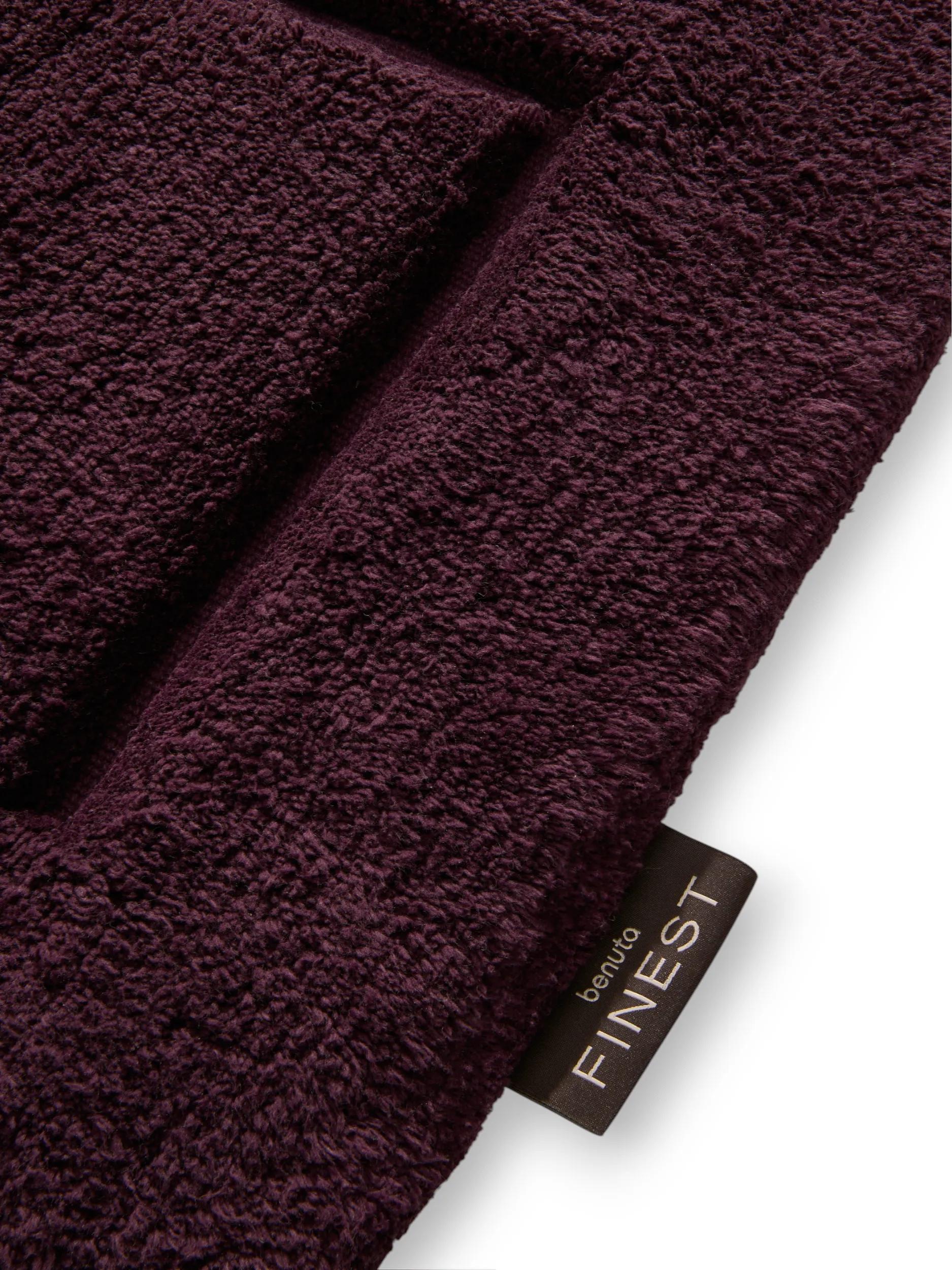 Tapis de bain Helios Bordeaux