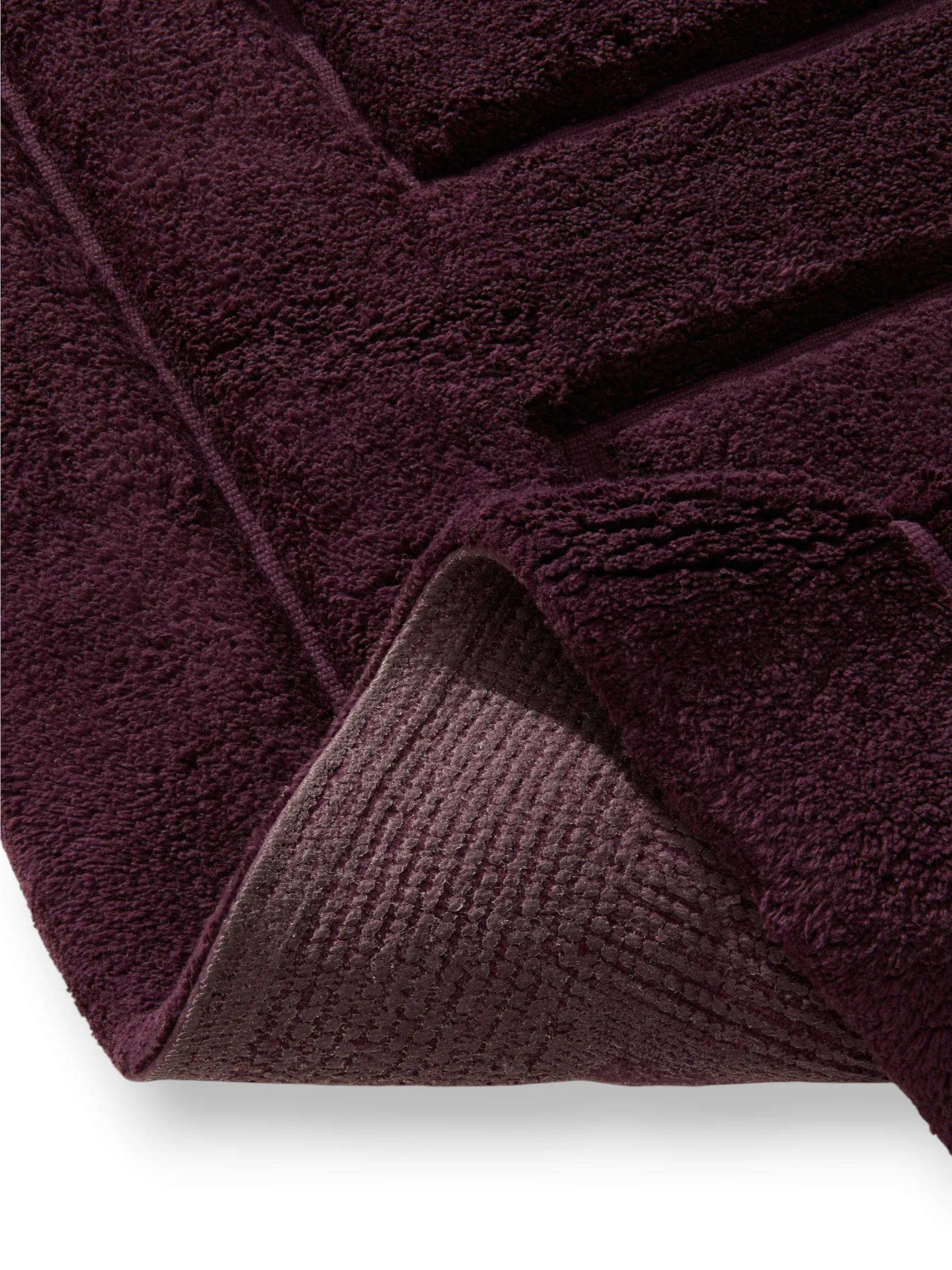 Tapis de bain Helios Bordeaux