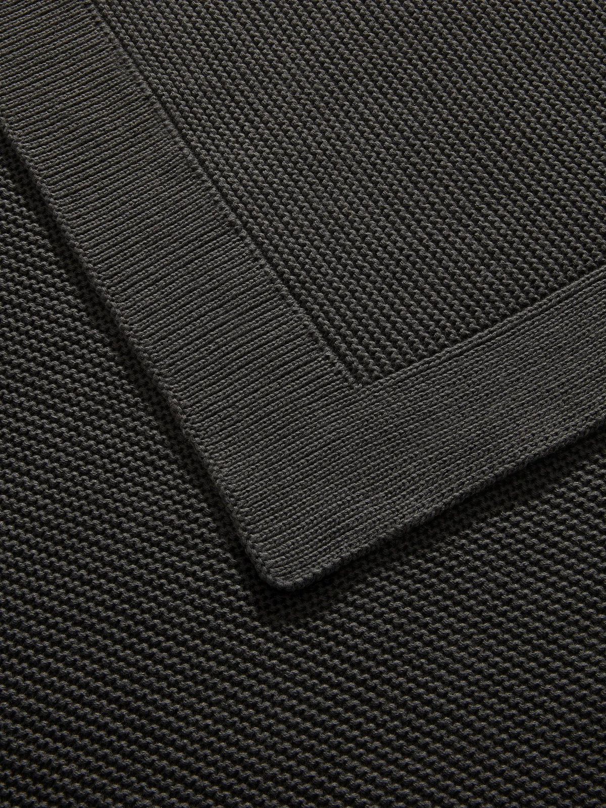Cotton Blanket Helma Dark Grey