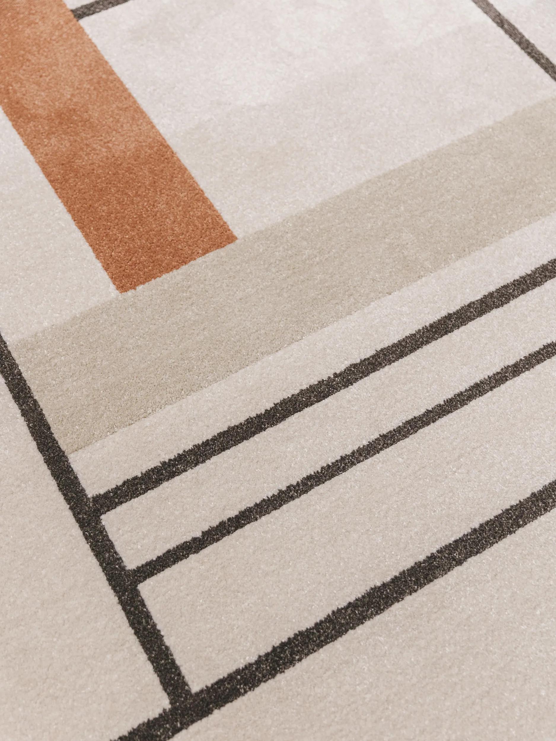 Rug Ida Cream/Charcoal