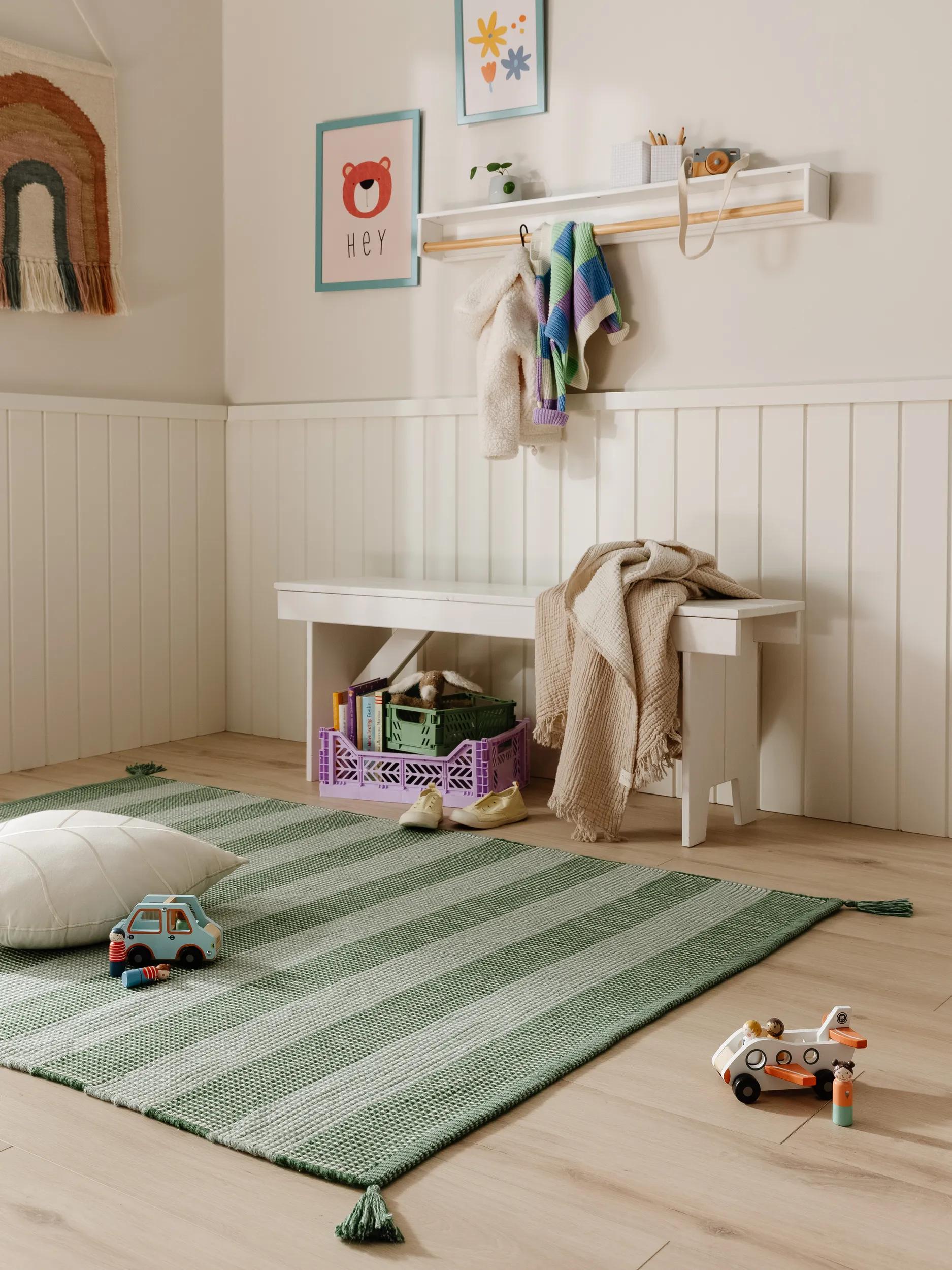 Kids rug Ilio Green