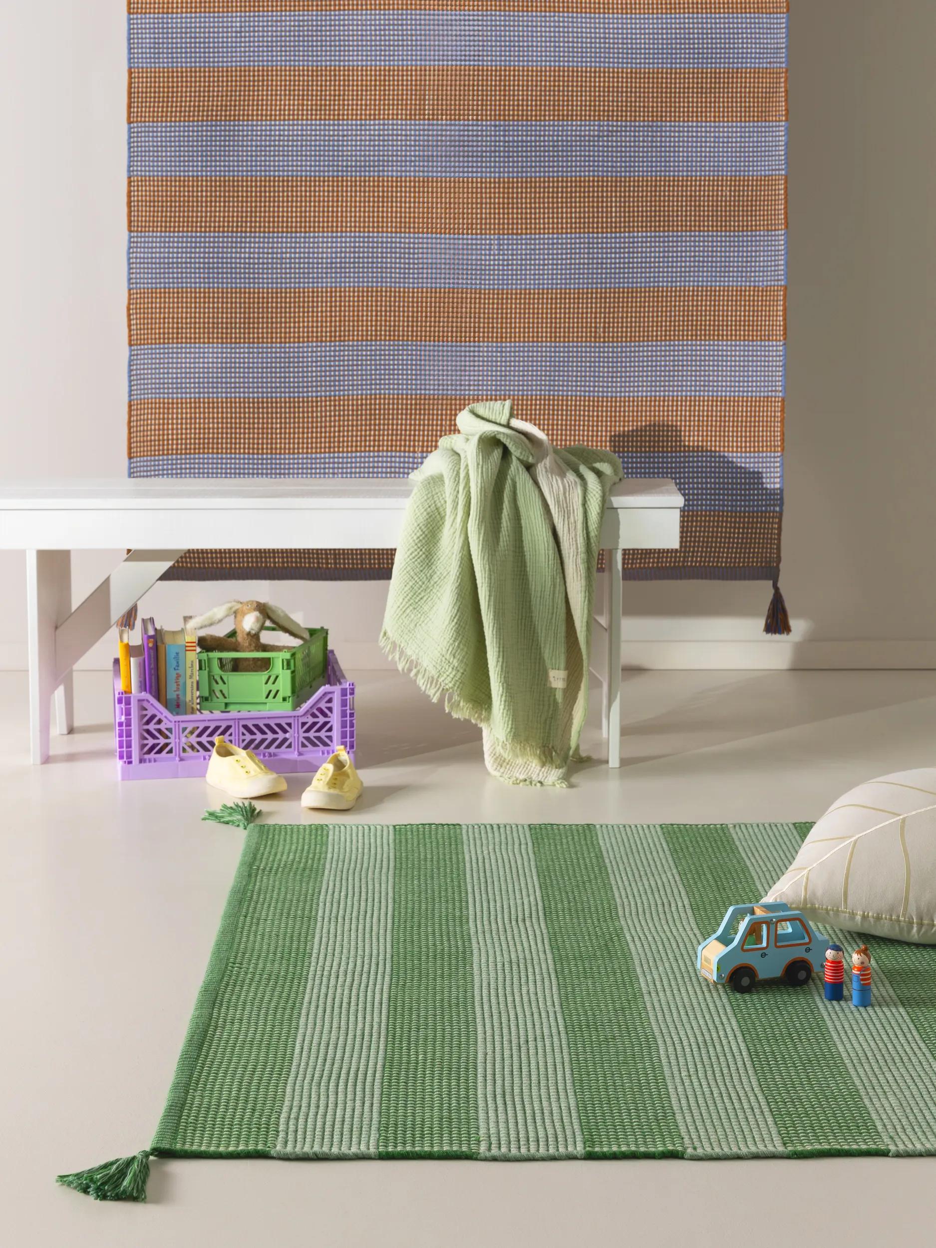 Kids rug Ilio Green