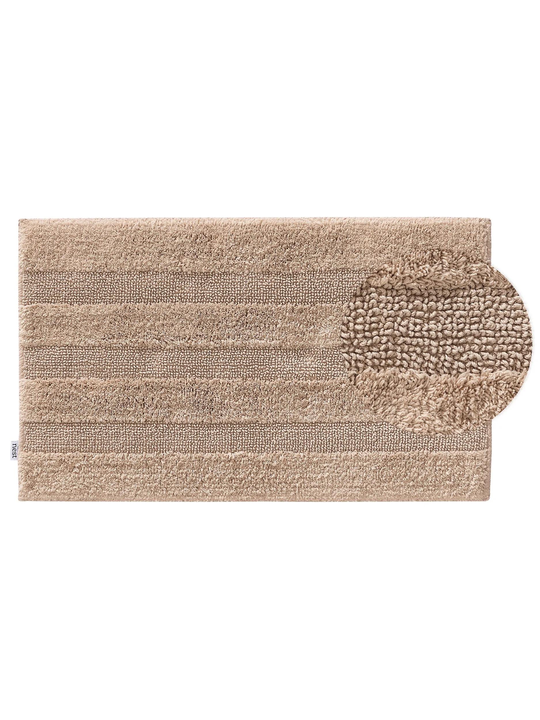 Bath Rug Ilka Beige