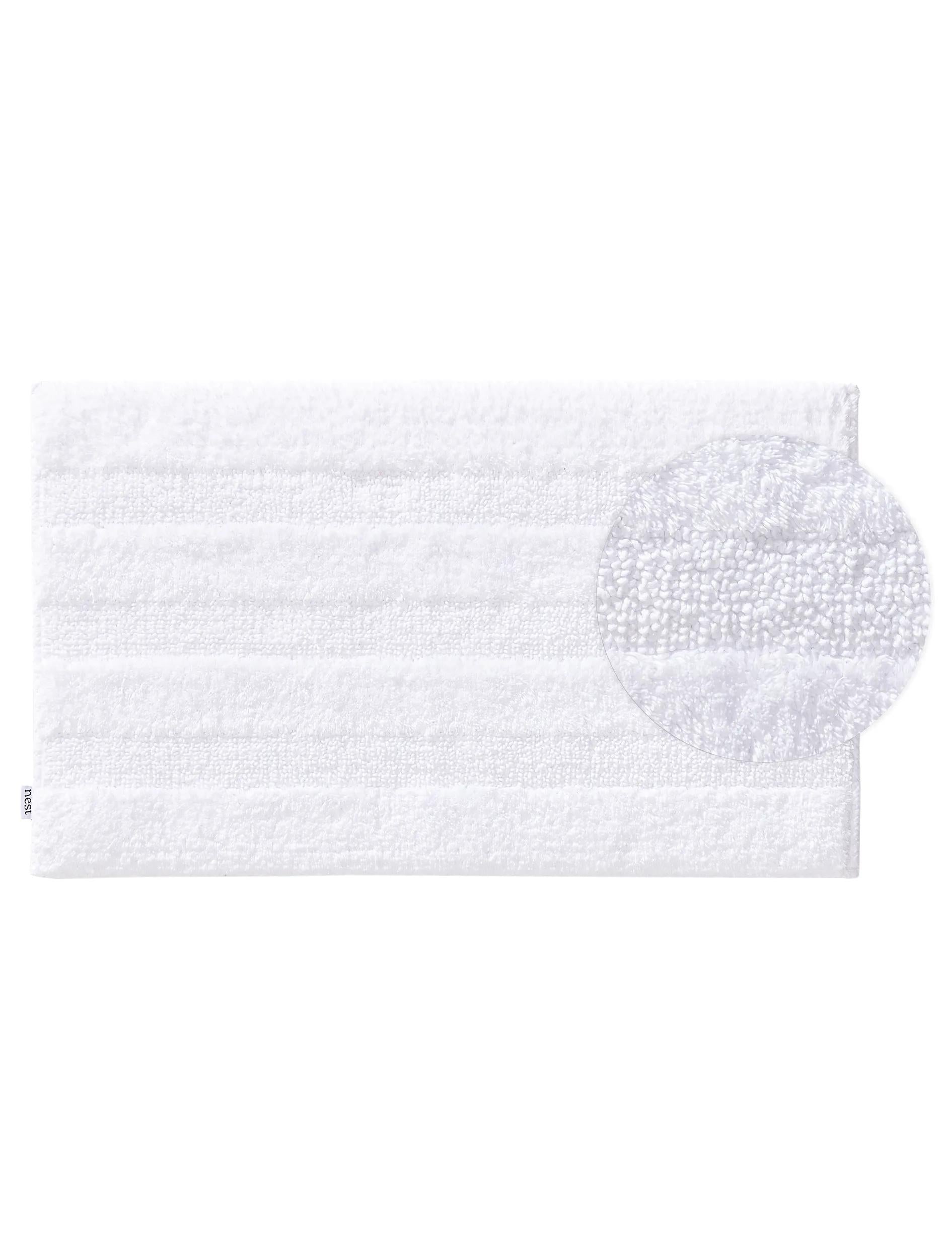 Bath Rug Ilka White