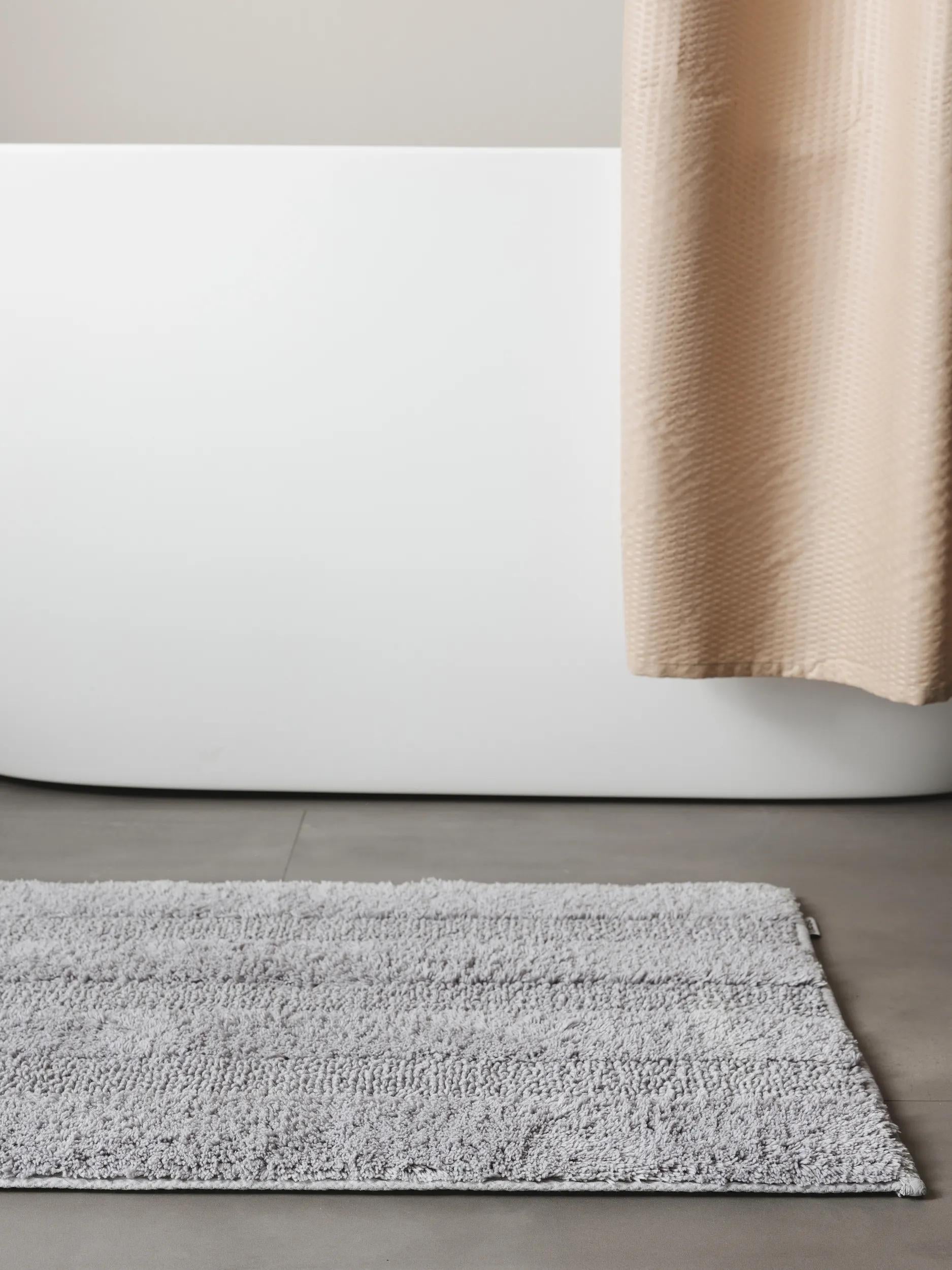 Bath Rug Ilka Light Grey