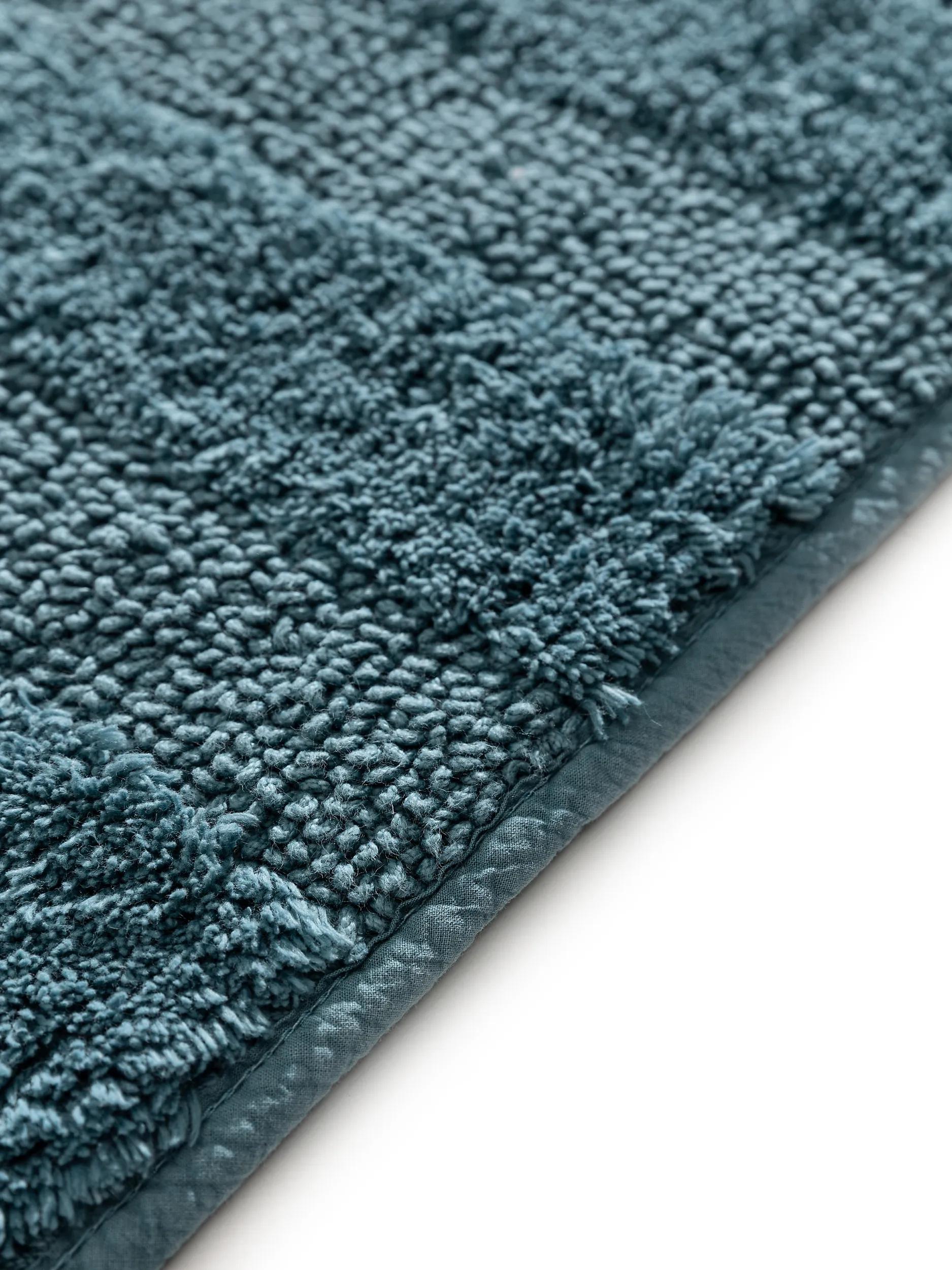 Bath Rug Ilka Petrol