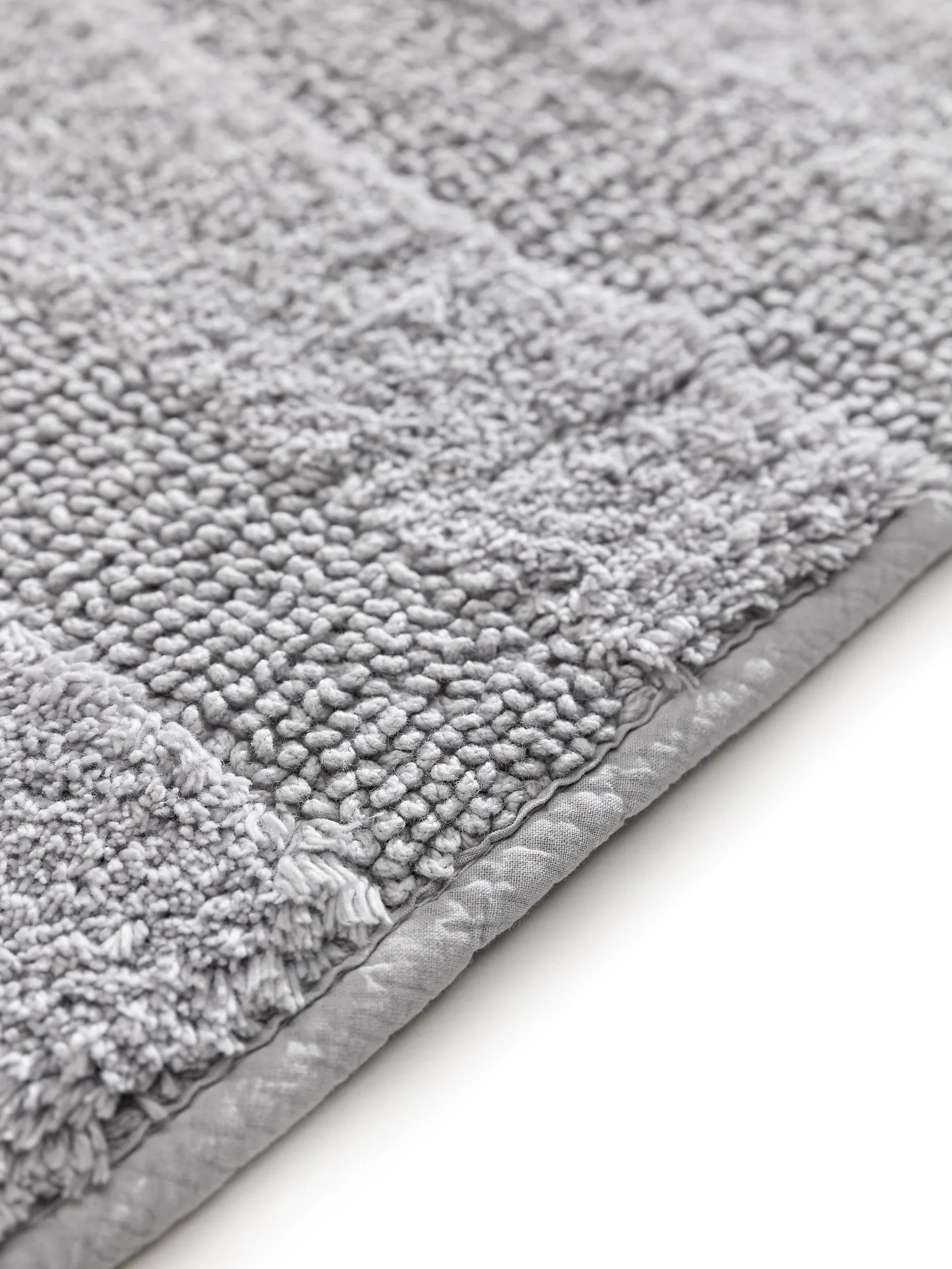 Bath Rug Ilka Light Grey