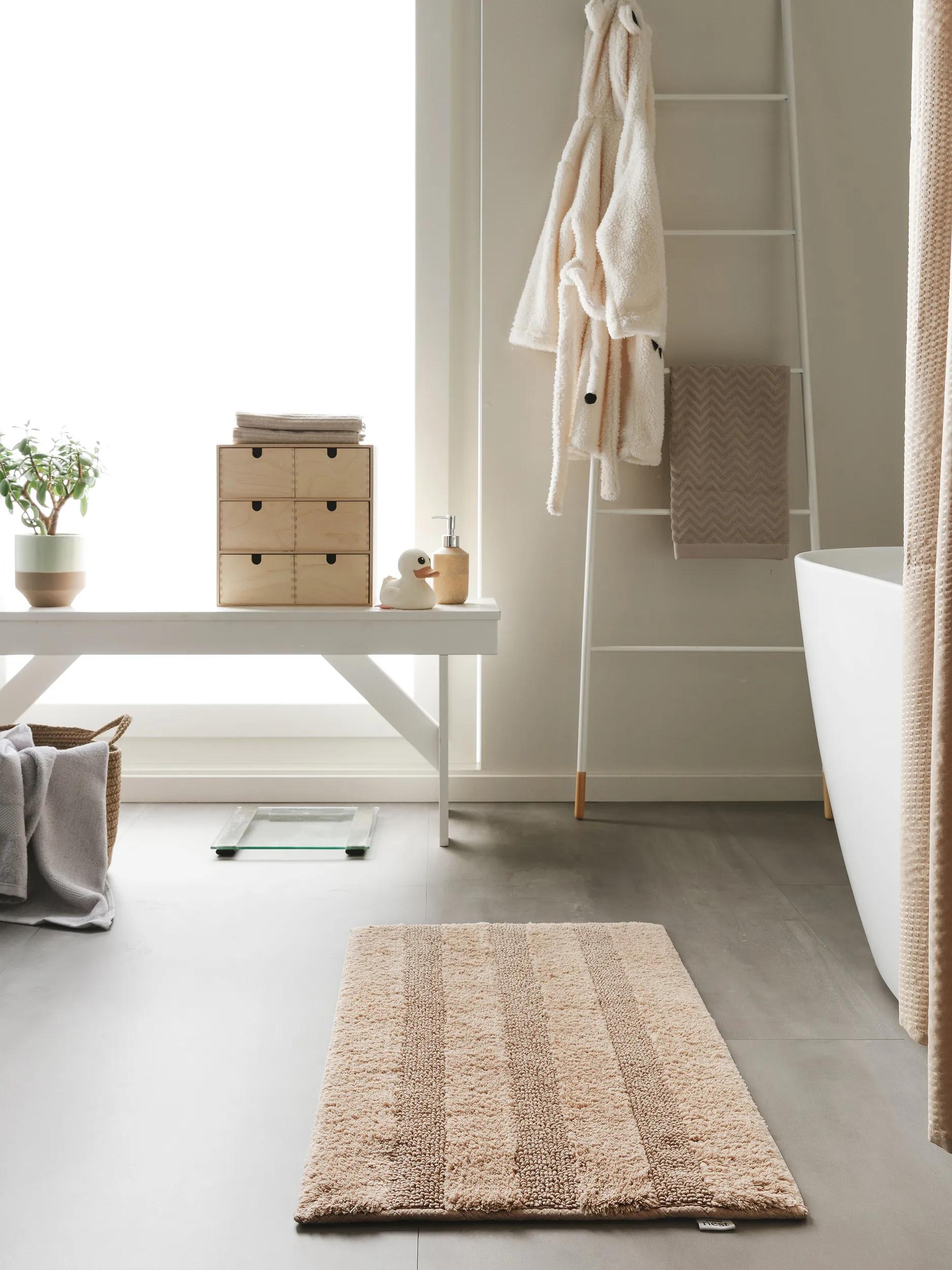 Bath Rug Ilka Beige