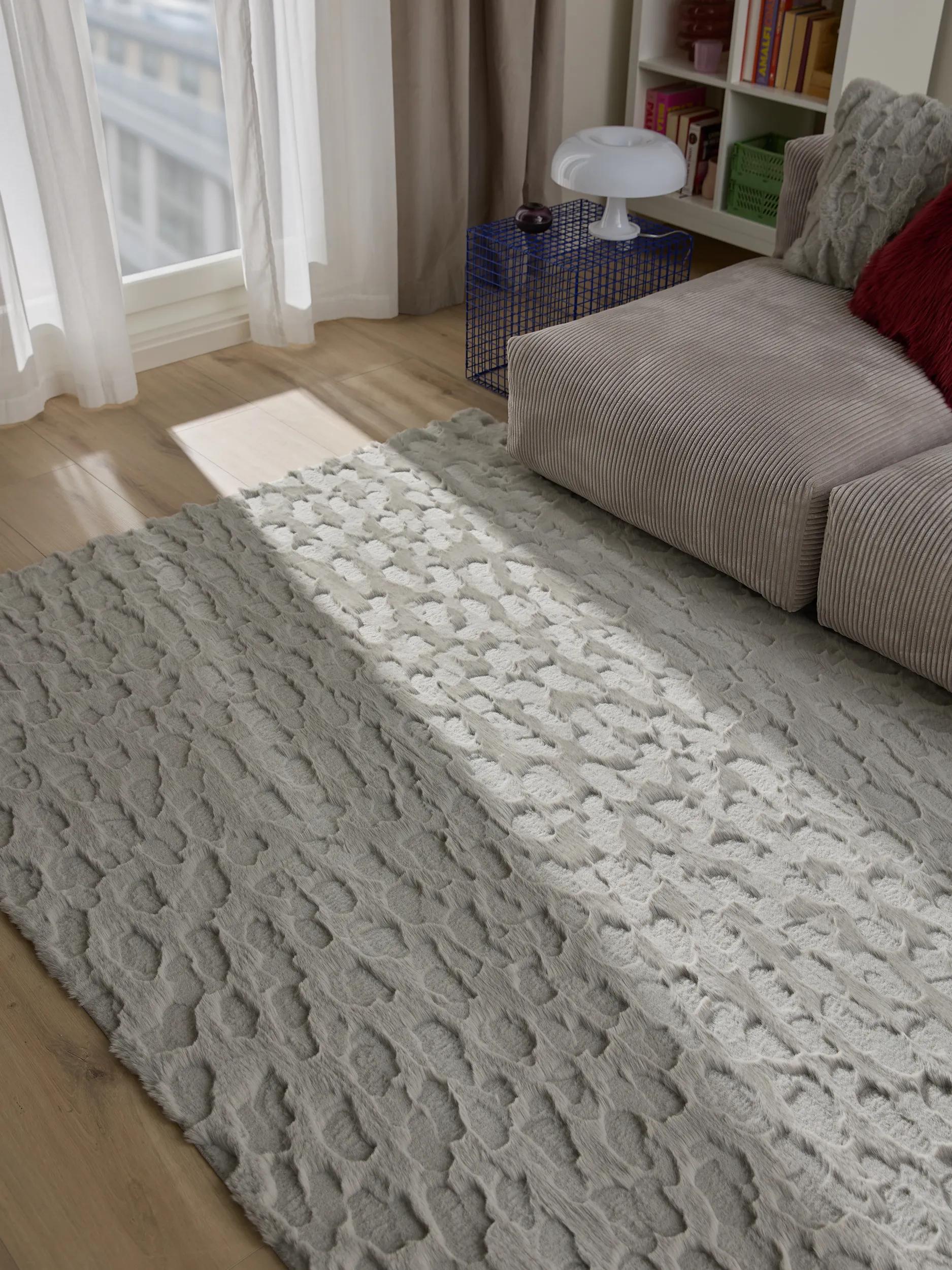 Fur Rug Immy Grey