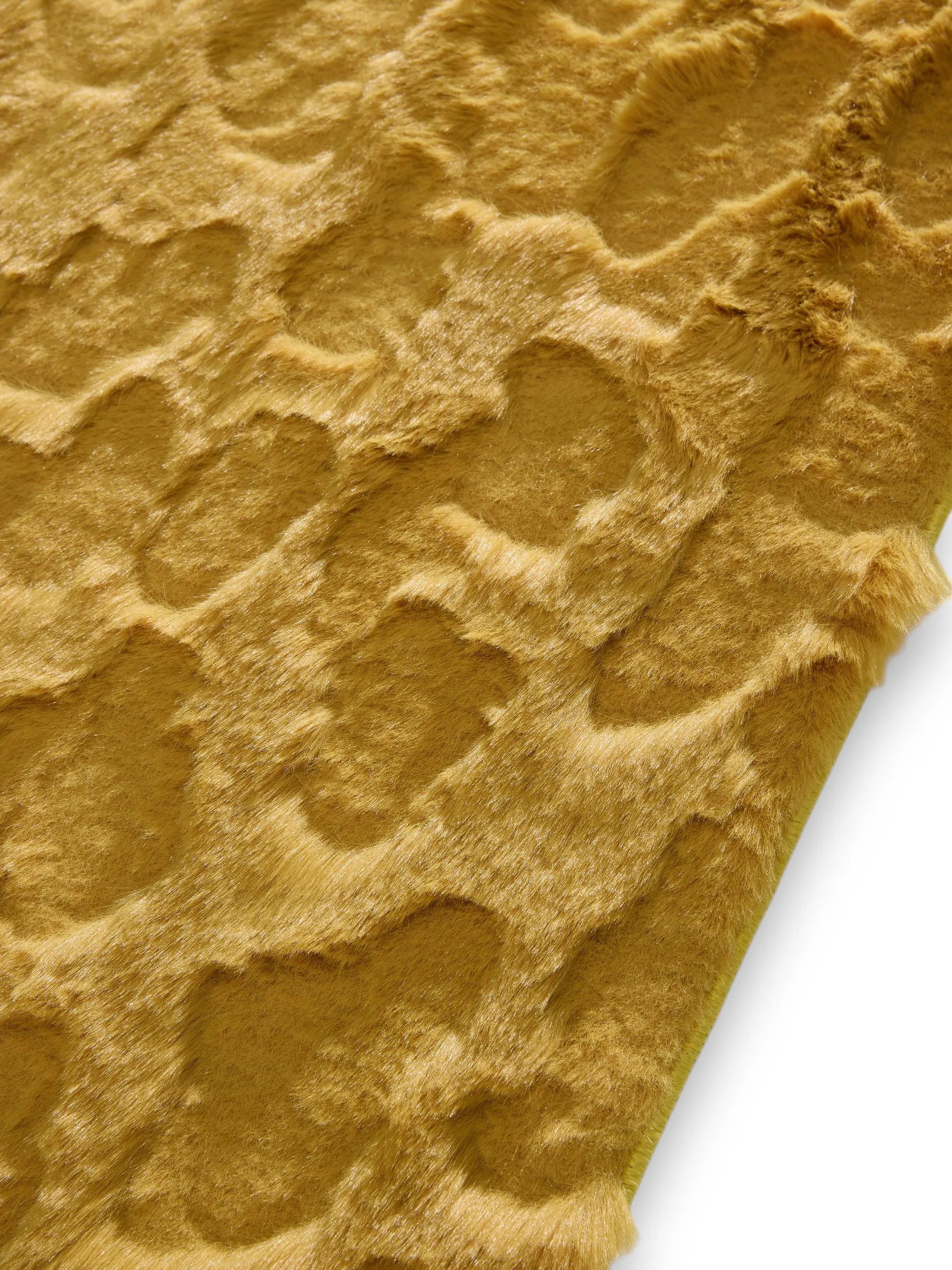 Fur Rug Immy Yellow