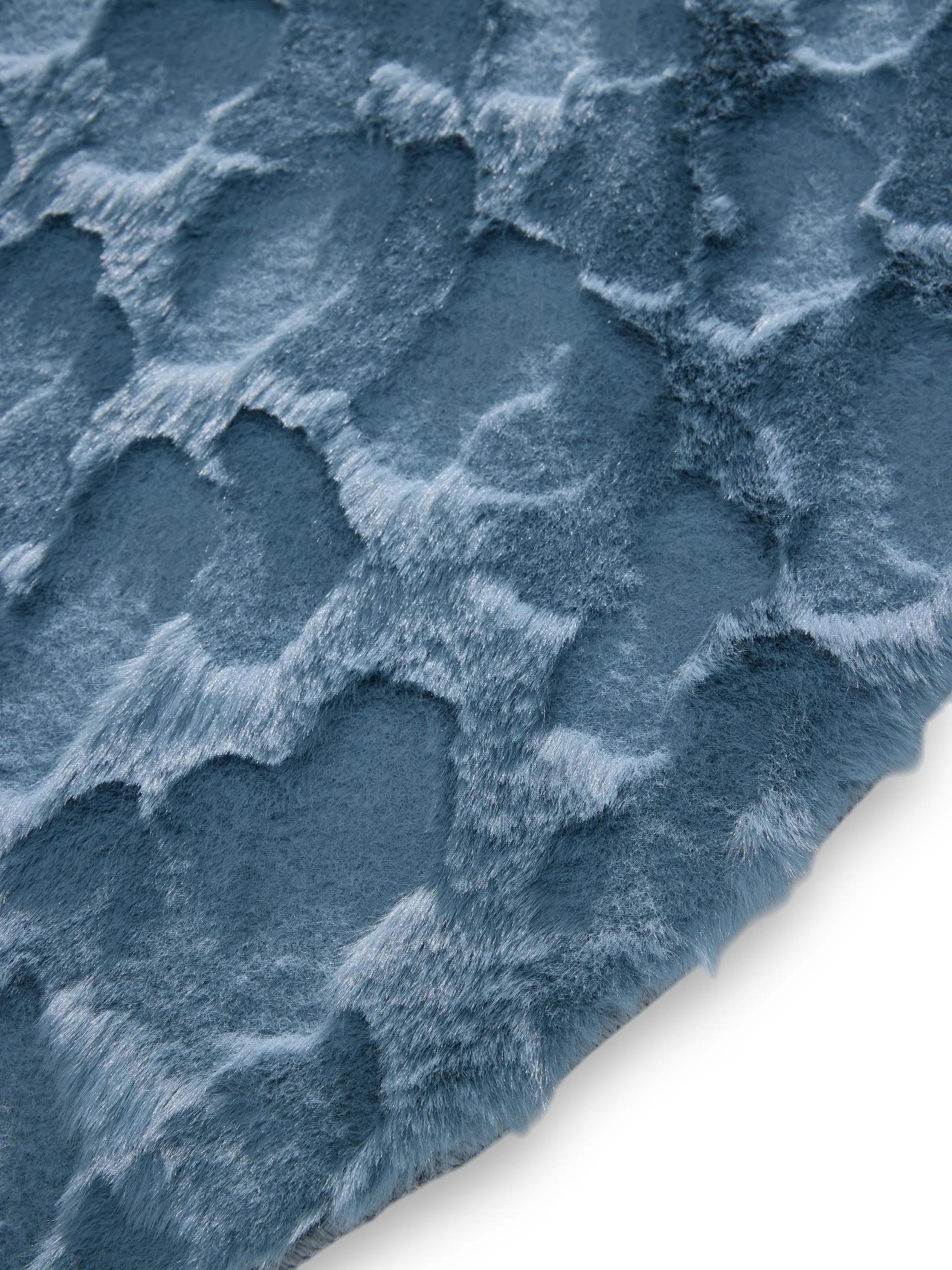 Fur Rug Immy Blue