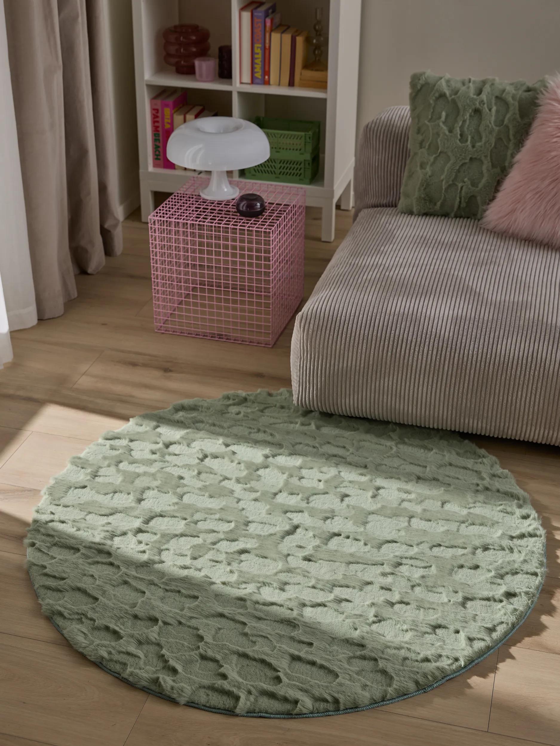 Fur Rug Immy Green