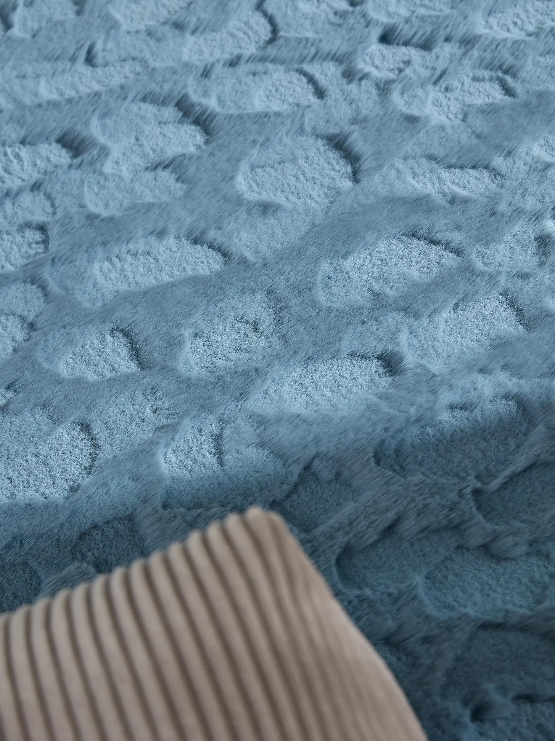 Fur Rug Immy Blue