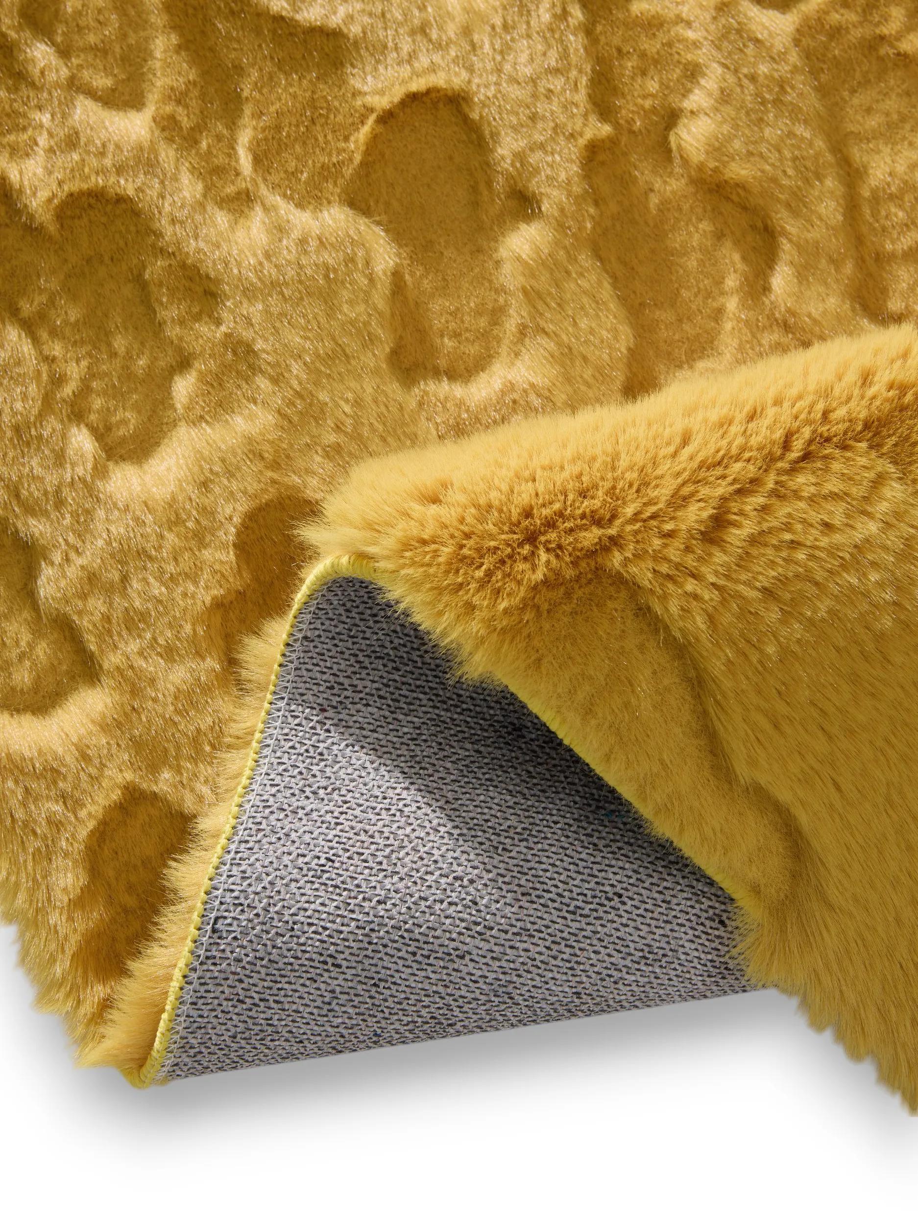 Fur Rug Immy Yellow