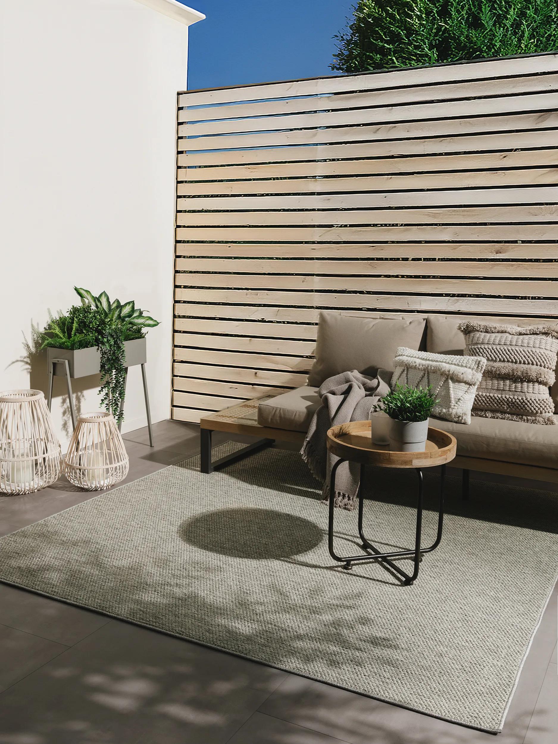 In- & Outdoor Rug Iowa Light Grey