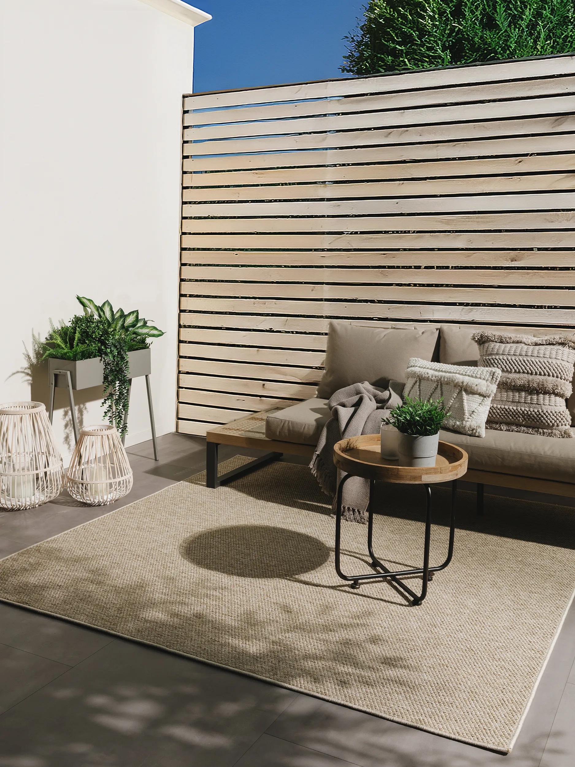 In- & Outdoor Rug Iowa Taupe