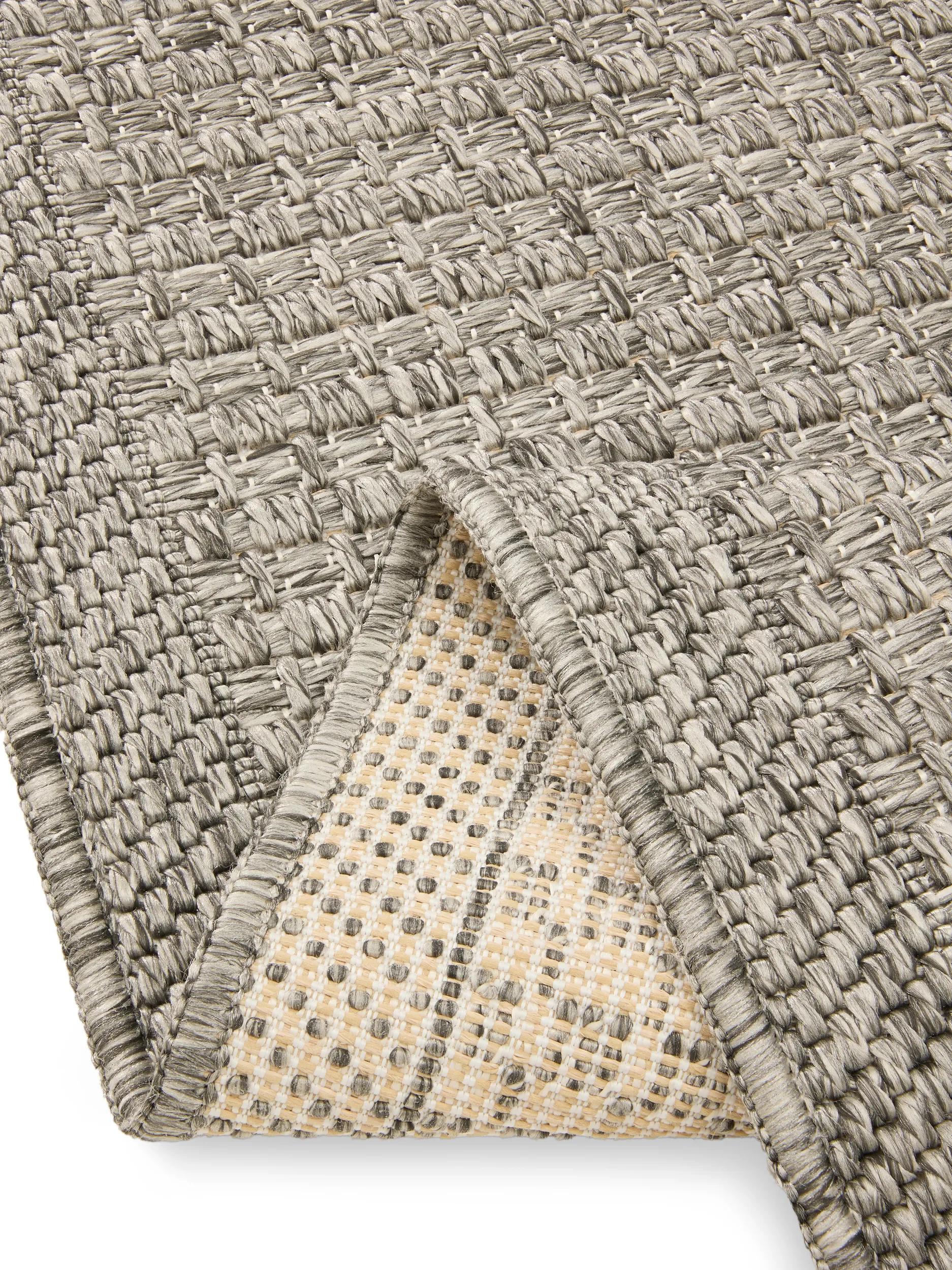 In- & Outdoor Rug Iowa Dark Grey