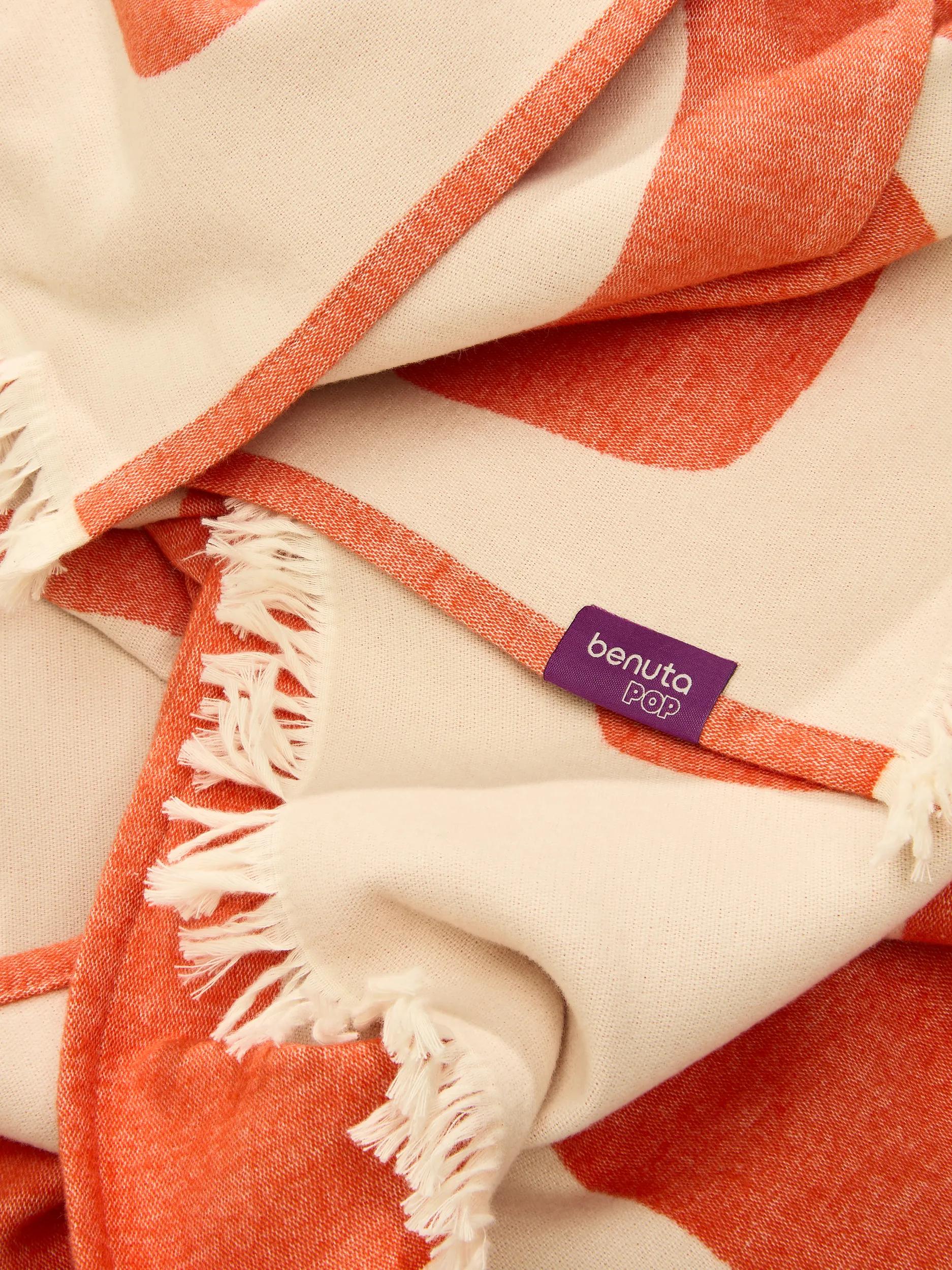 Cotton Blanket Jacky Red