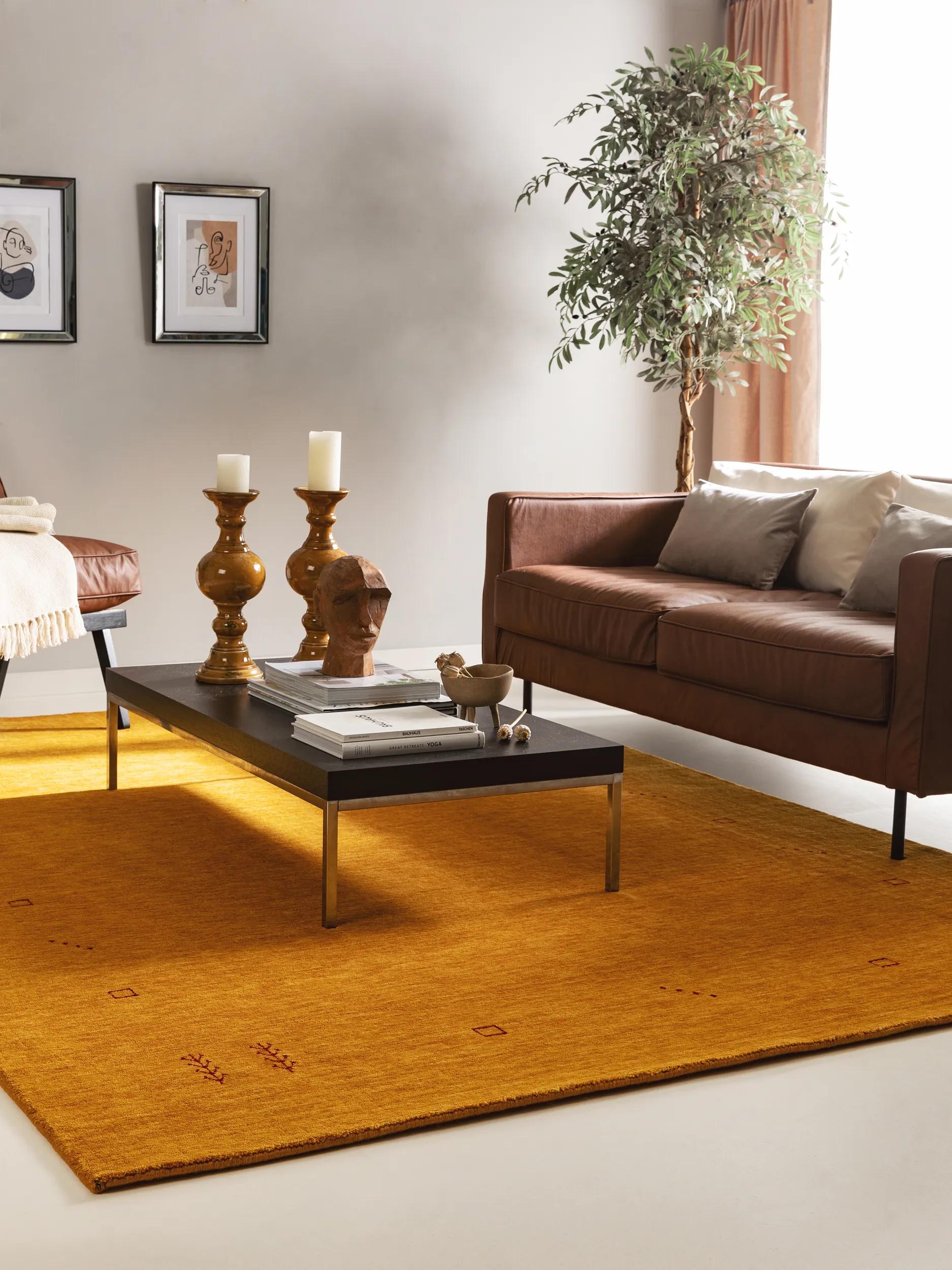 Wool Rug Jamal Yellow