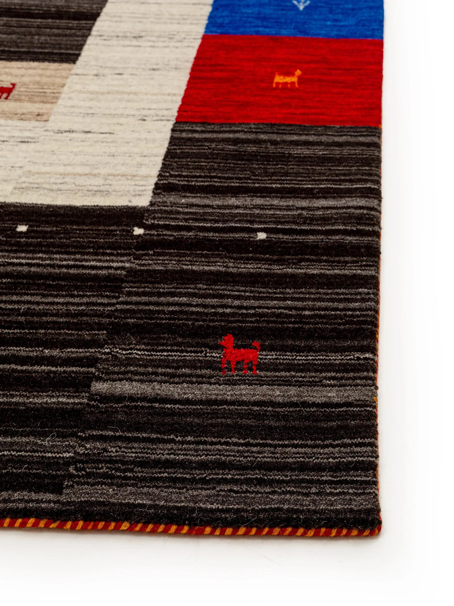 Wool Rug Jamal Multicolour