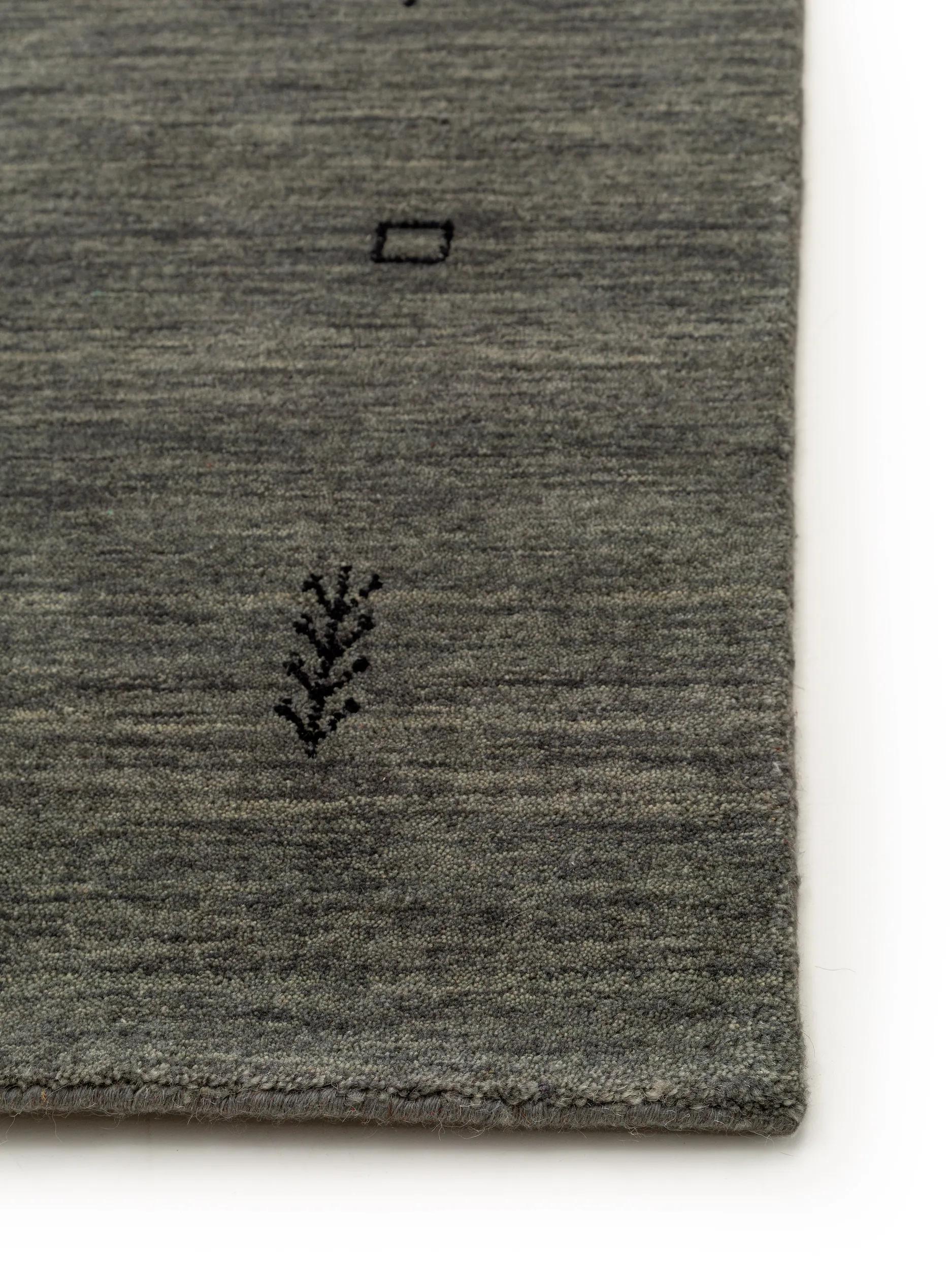 Wool Rug Jamal Grey