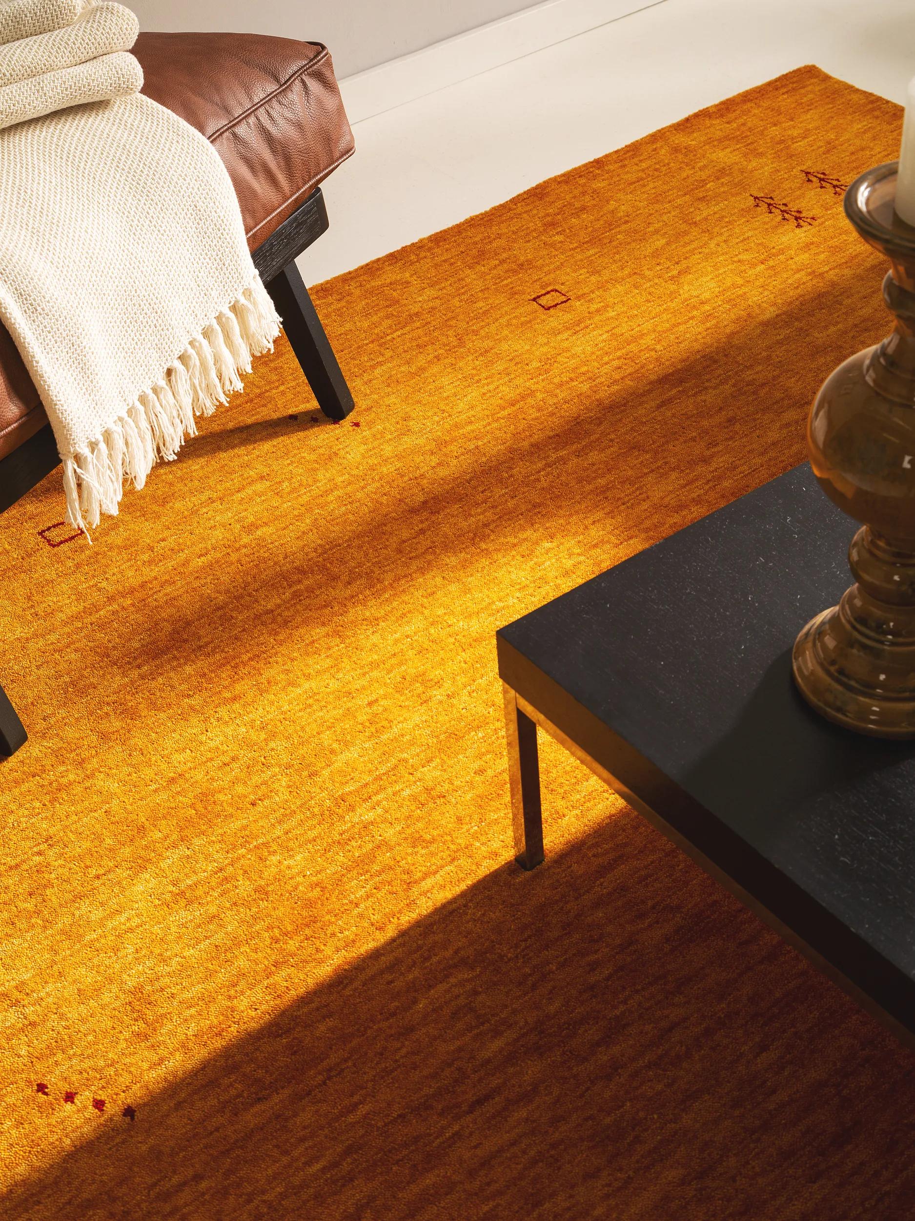 Wool Rug Jamal Yellow