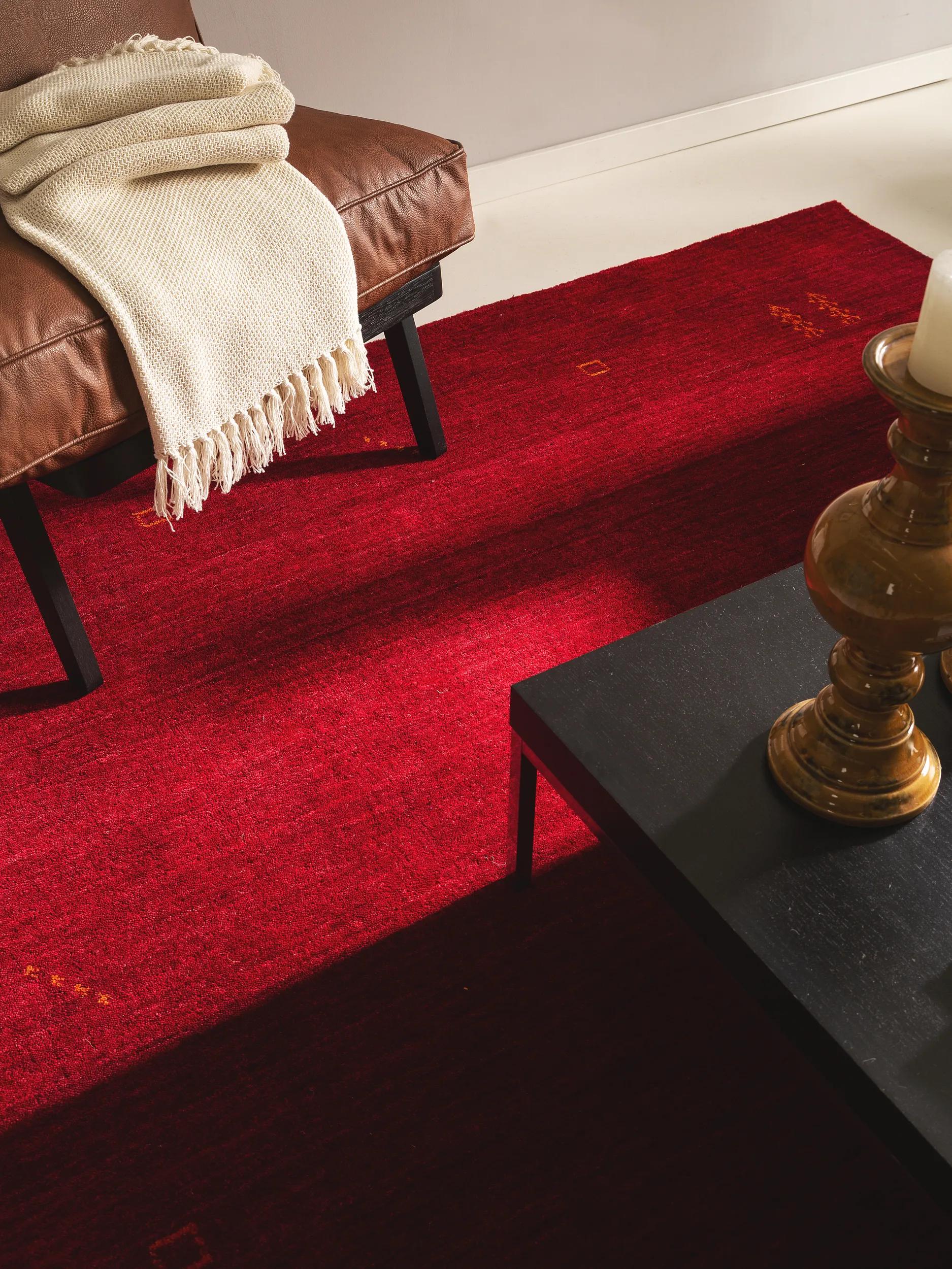 Wool Rug Jamal Red